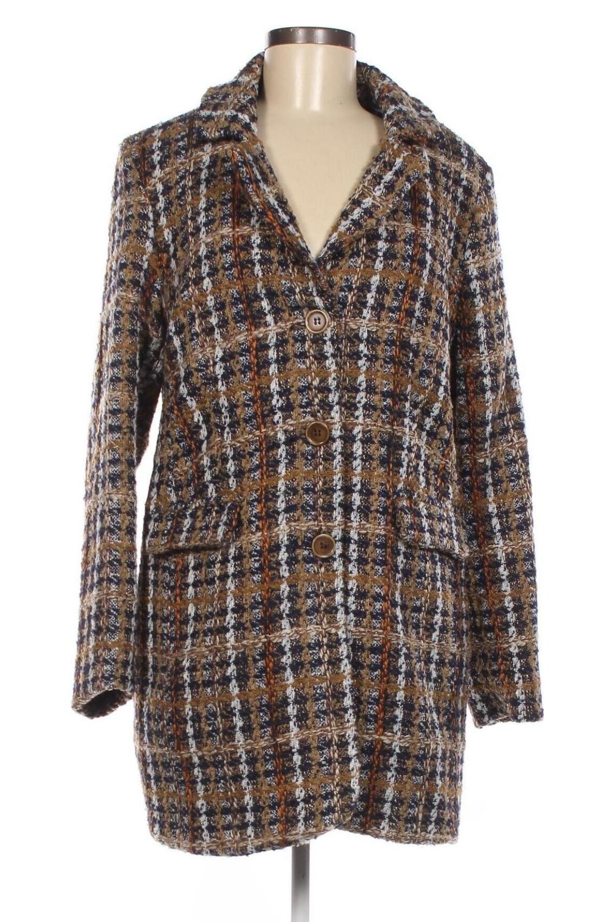Γυναικείο παλτό Paola, Μέγεθος L, Χρώμα Πολύχρωμο, Τιμή 35,74 €