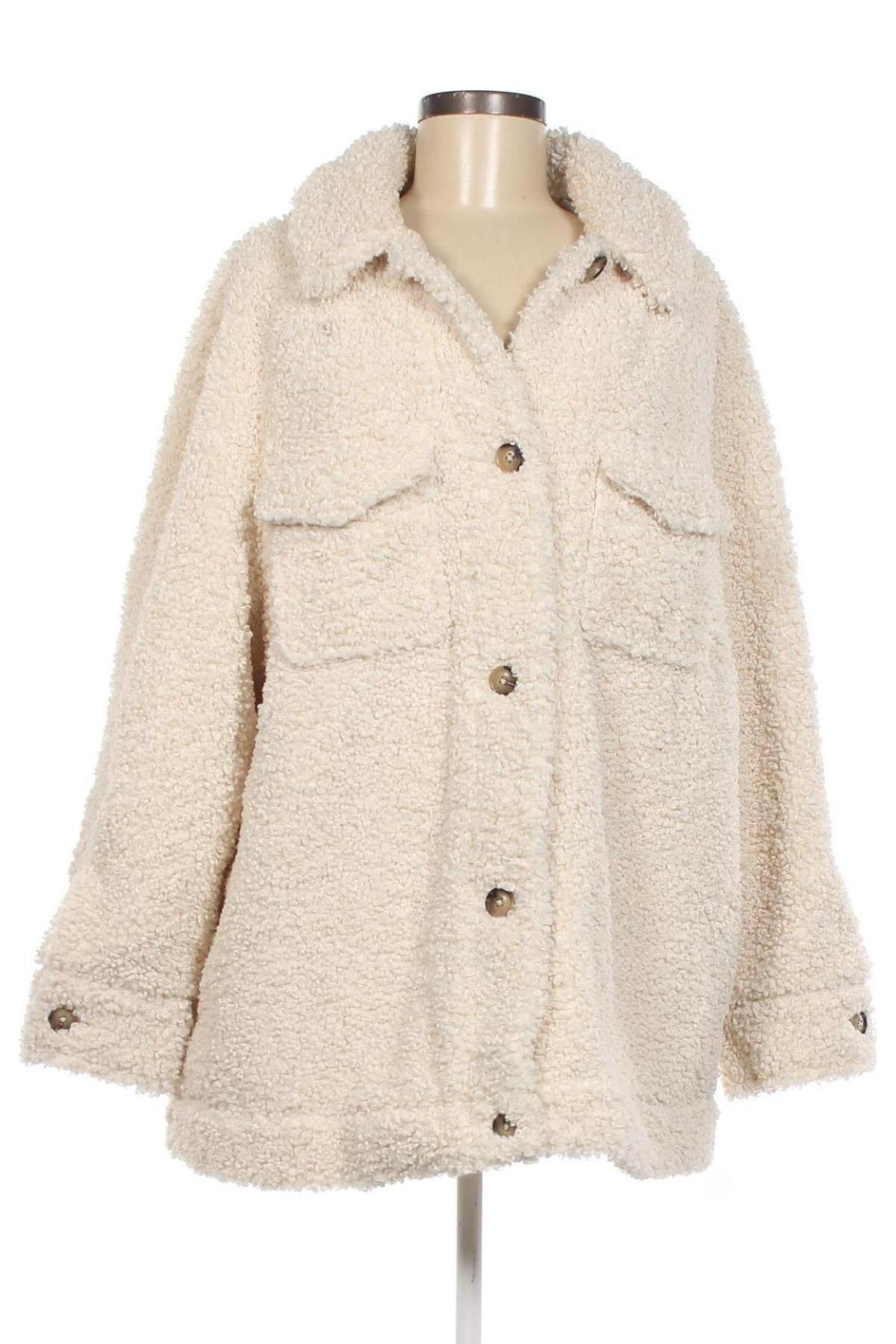 Дамско палто Per Una By Marks & Spencer, Размер XXL, Цвят Екрю, Цена 32,50 лв.