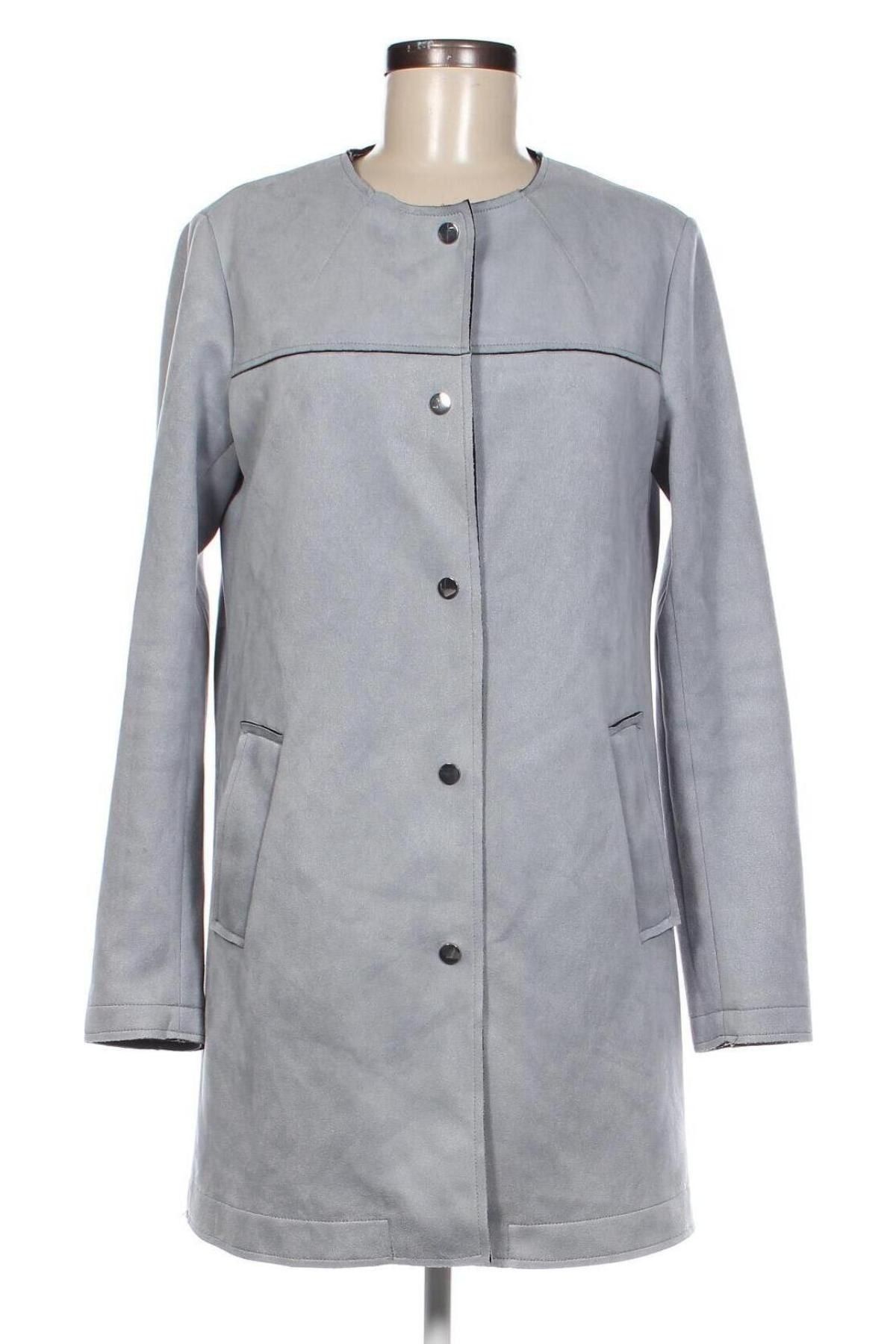 Γυναικείο παλτό Primark, Μέγεθος M, Χρώμα Γκρί, Τιμή 21,38 €