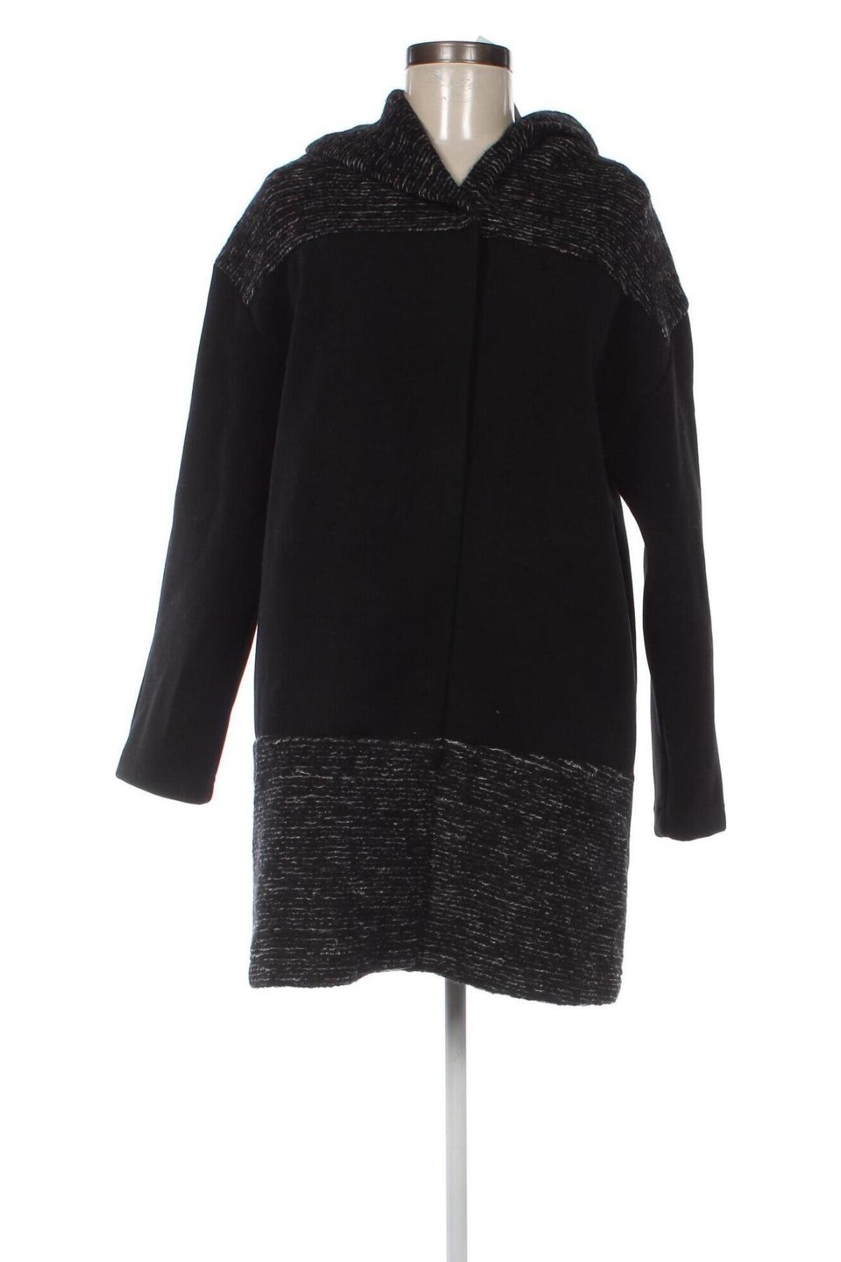 Дамско палто Rinascimento, Размер XS, Цвят Черен, Цена 141,57 лв.