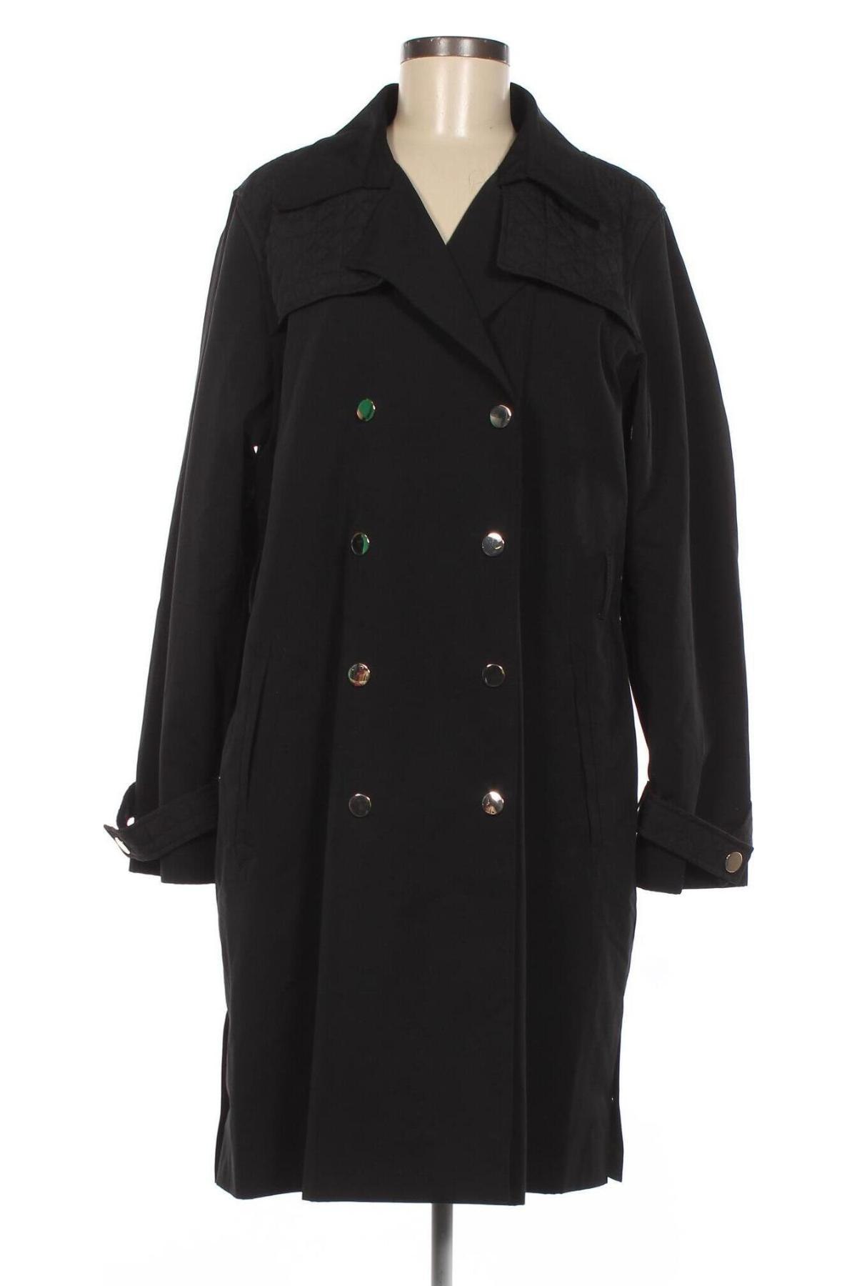 Дамско палто Riu, Размер XL, Цвят Черен, Цена 72,00 лв.