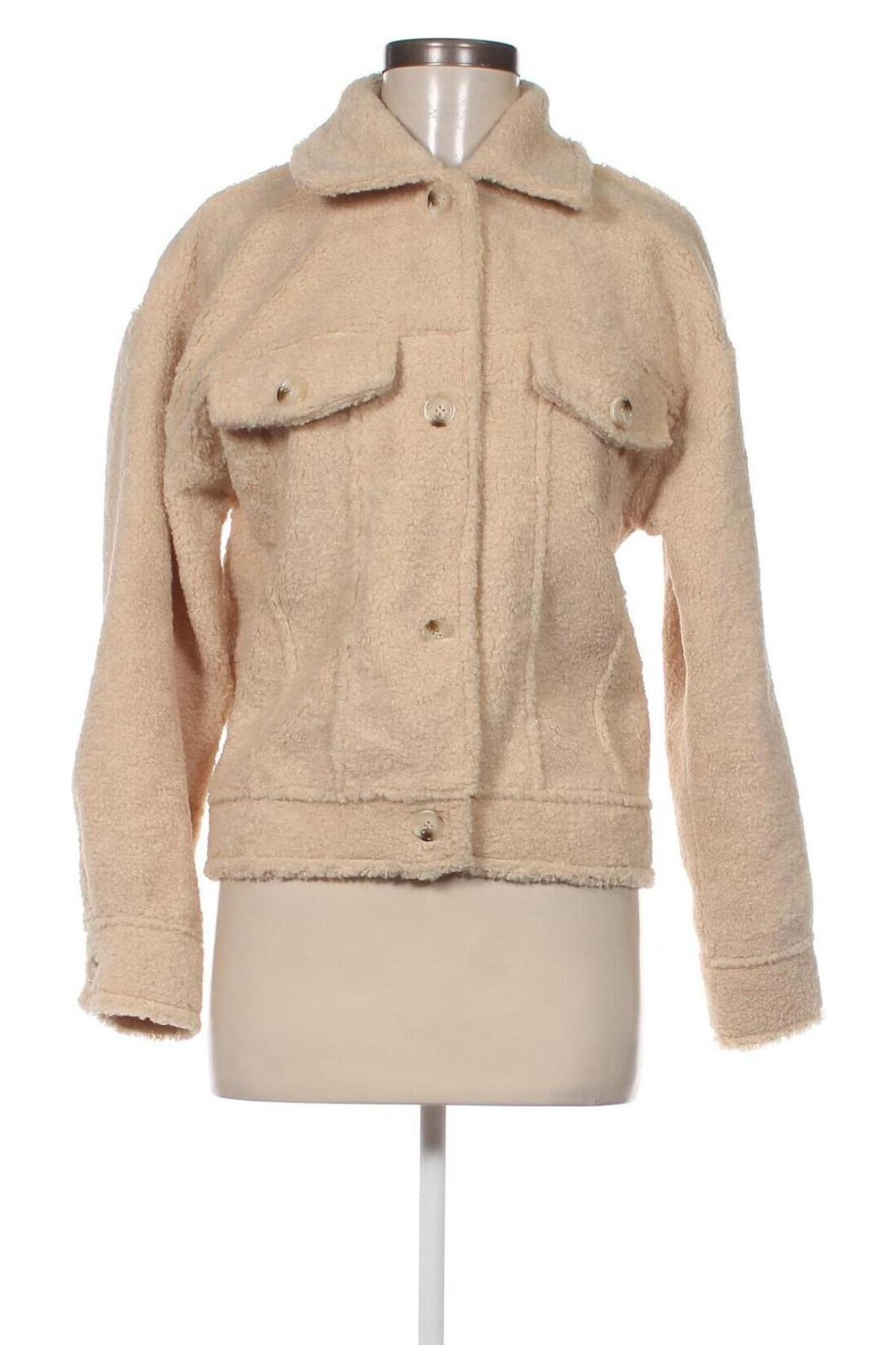 Дамско палто SHEIN, Размер S, Цвят Бежов, Цена 54,57 лв.