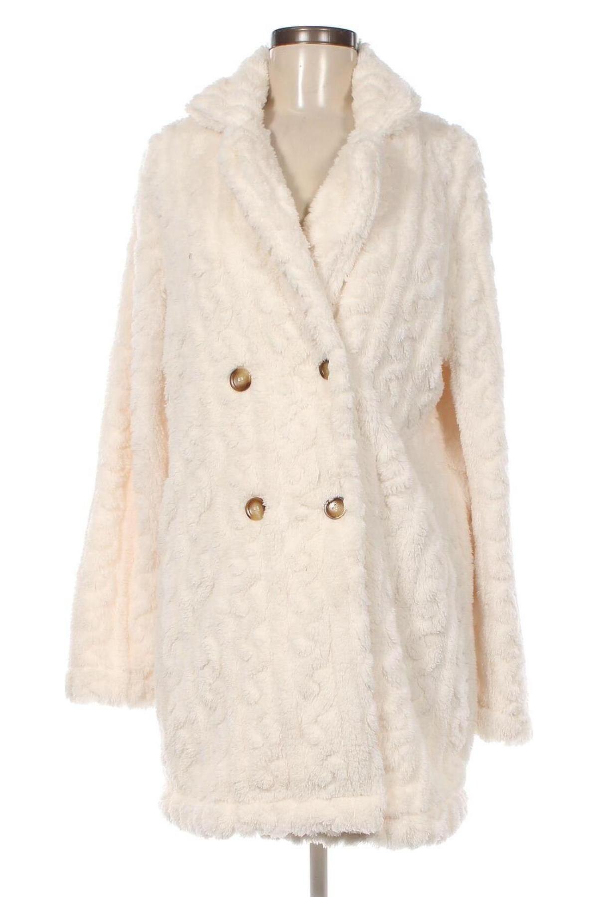 Дамско палто SHEIN, Размер S, Цвят Бял, Цена 57,78 лв.
