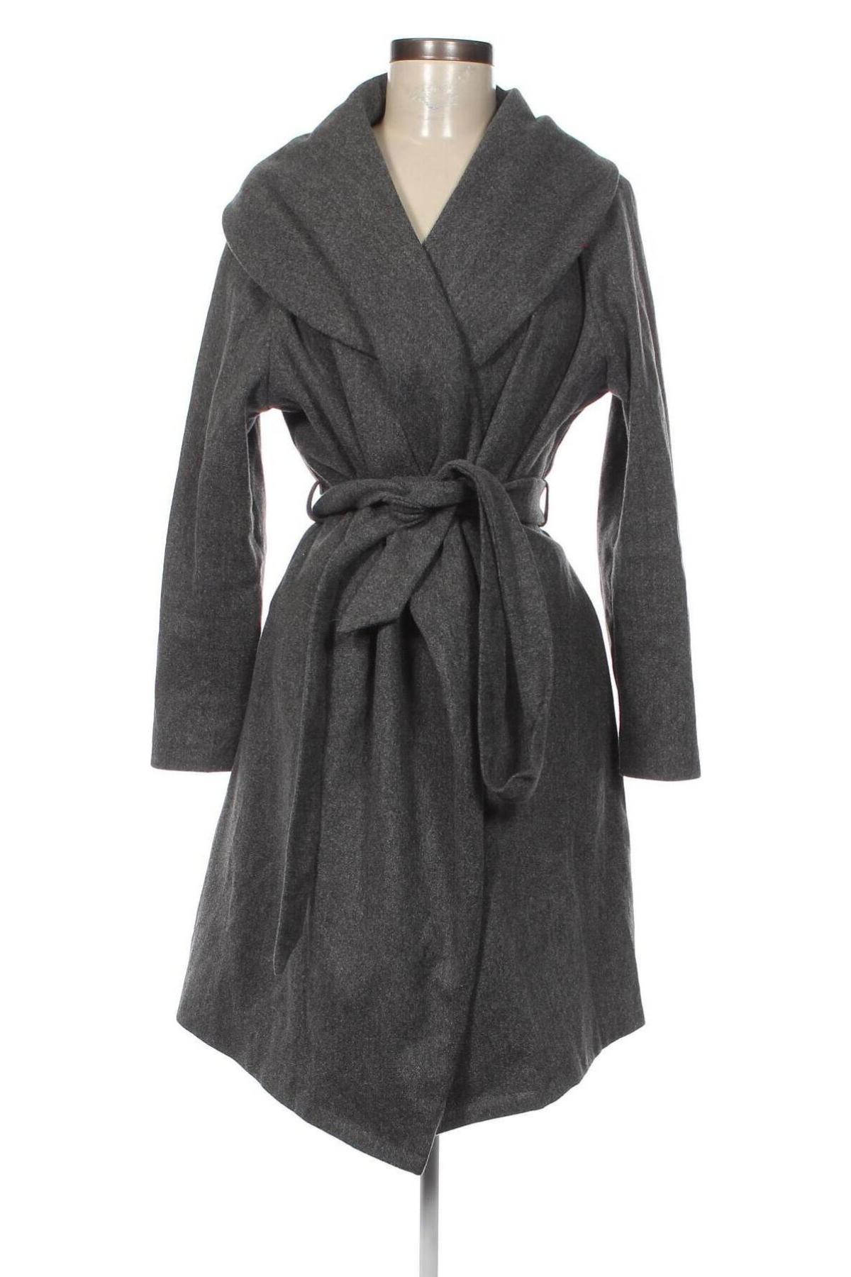 Palton de femei SHEIN, Mărime XL, Culoare Gri, Preț 73,69 Lei