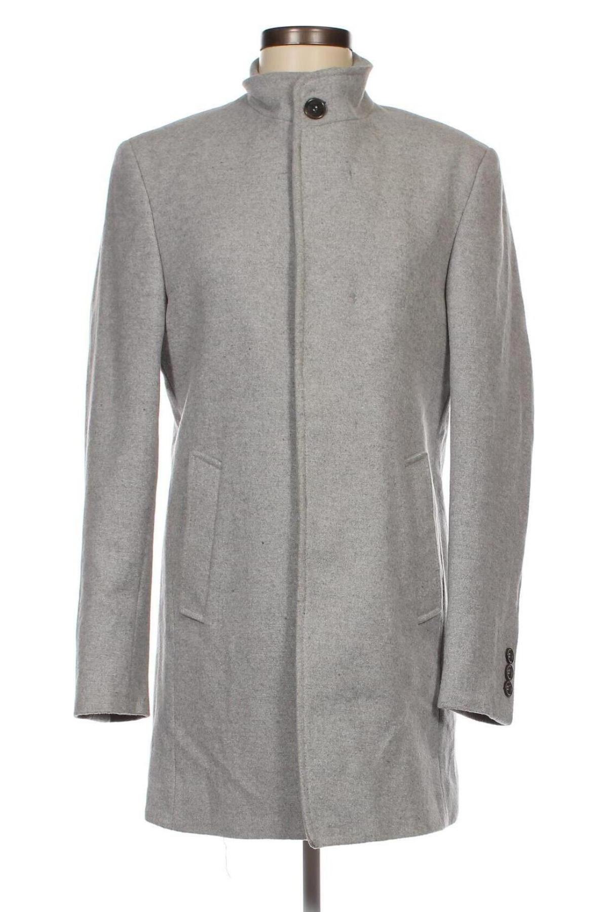 Дамско палто Sateen, Размер M, Цвят Сив, Цена 53,50 лв.