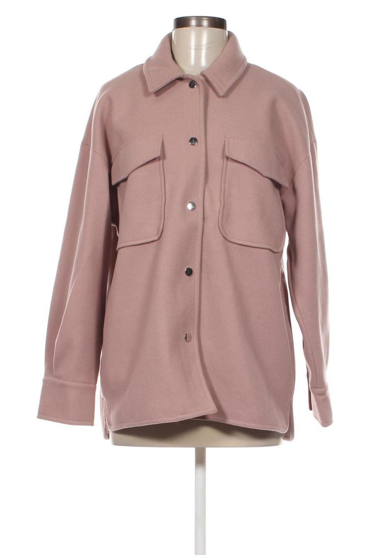 Palton de femei Sinsay, Mărime M, Culoare Roz, Preț 68,24 Lei
