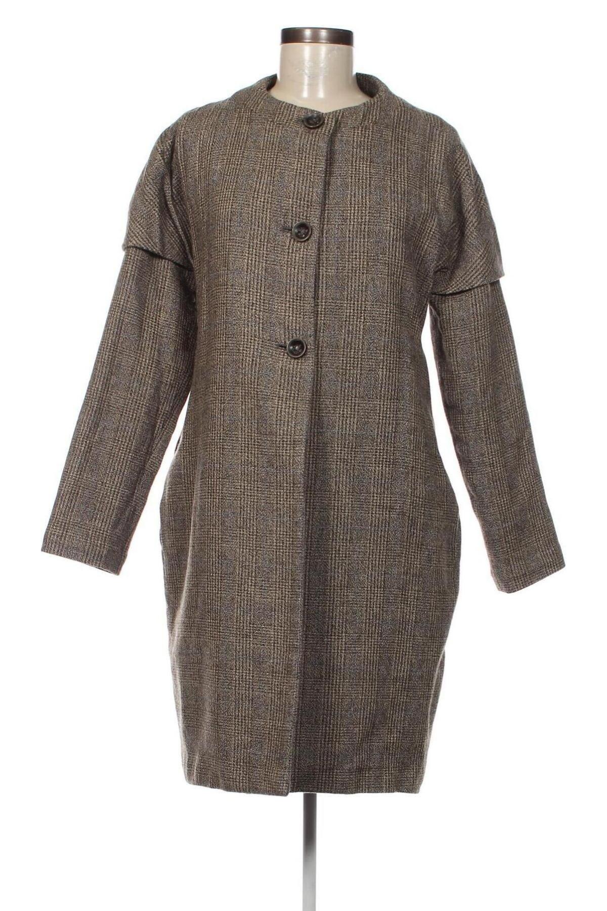 Дамско палто Stefanel, Размер M, Цвят Многоцветен, Цена 117,99 лв.