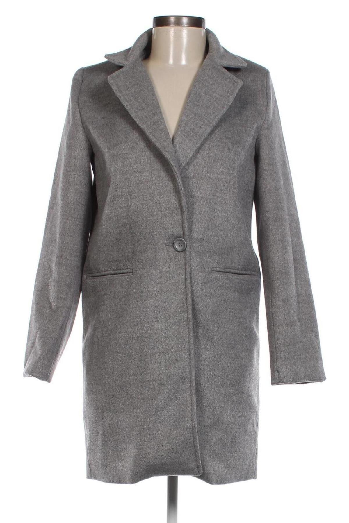 Palton de femei Trendyol, Mărime XS, Culoare Gri, Preț 173,13 Lei