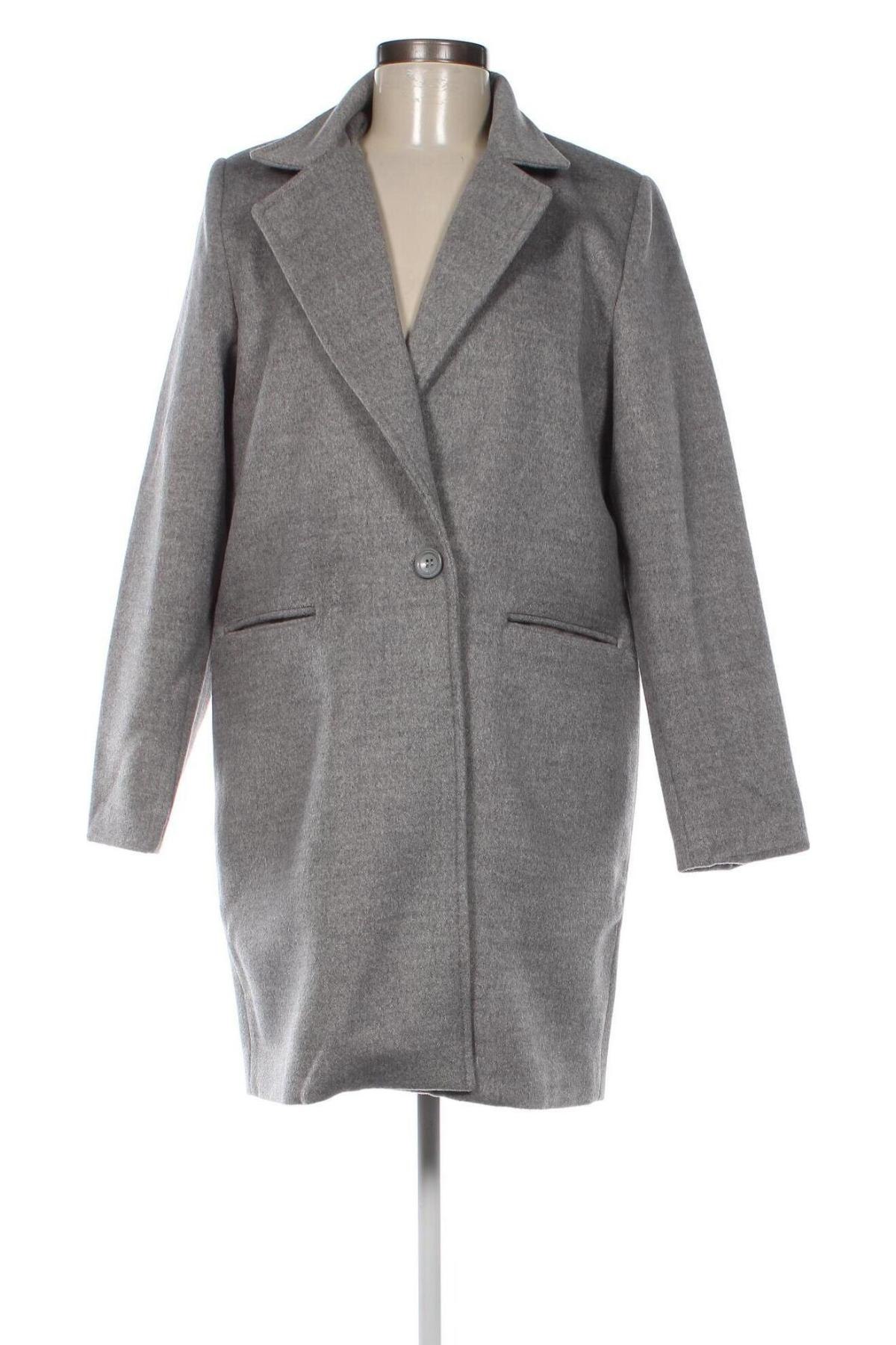 Дамско палто Trendyol, Размер M, Цвят Сив, Цена 45,15 лв.