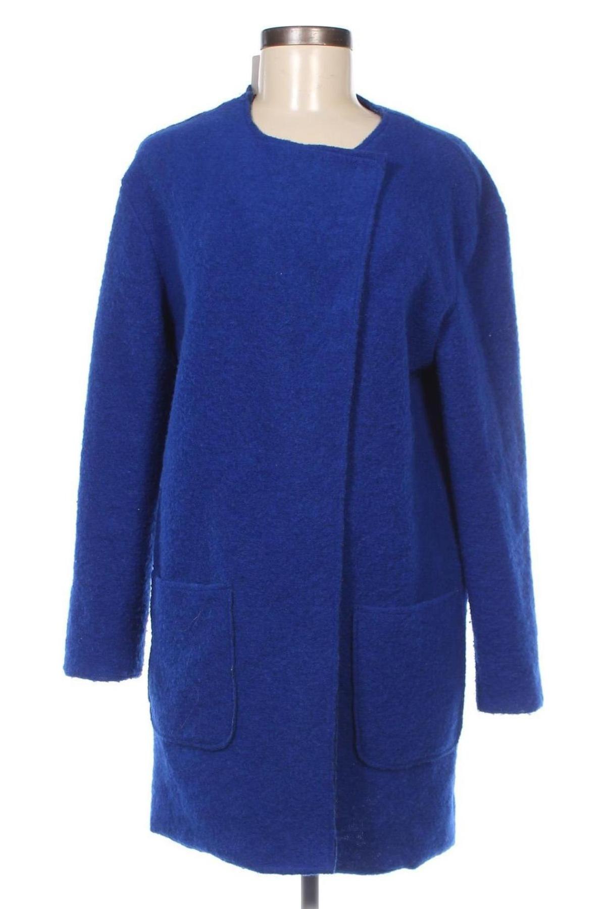 Damenmantel United Colors Of Benetton, Größe S, Farbe Blau, Preis 40,21 €