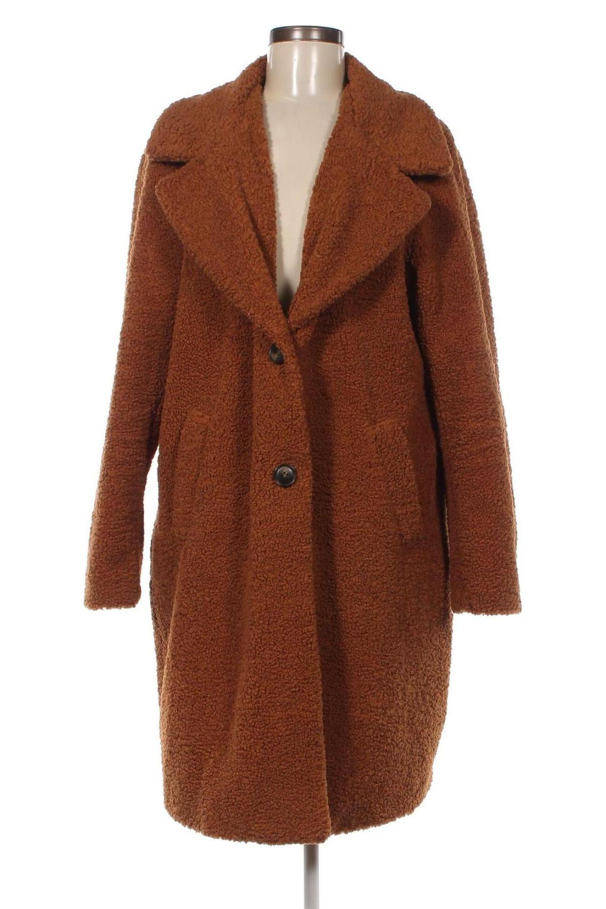 Γυναικείο παλτό Vero Moda, Μέγεθος XL, Χρώμα Καφέ, Τιμή 17,35 €