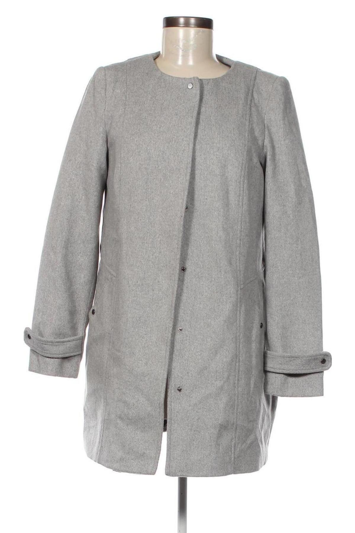 Дамско палто Vero Moda, Размер S, Цвят Сив, Цена 29,70 лв.
