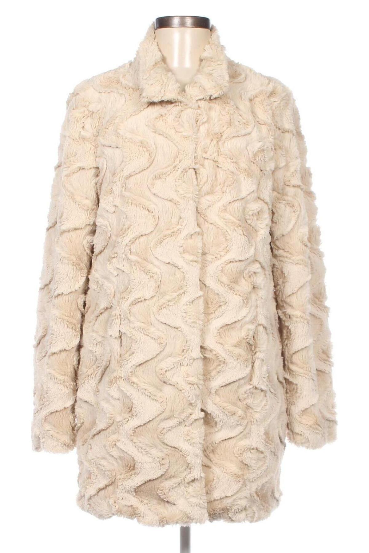 Γυναικείο παλτό Vero Moda, Μέγεθος L, Χρώμα  Μπέζ, Τιμή 19,39 €