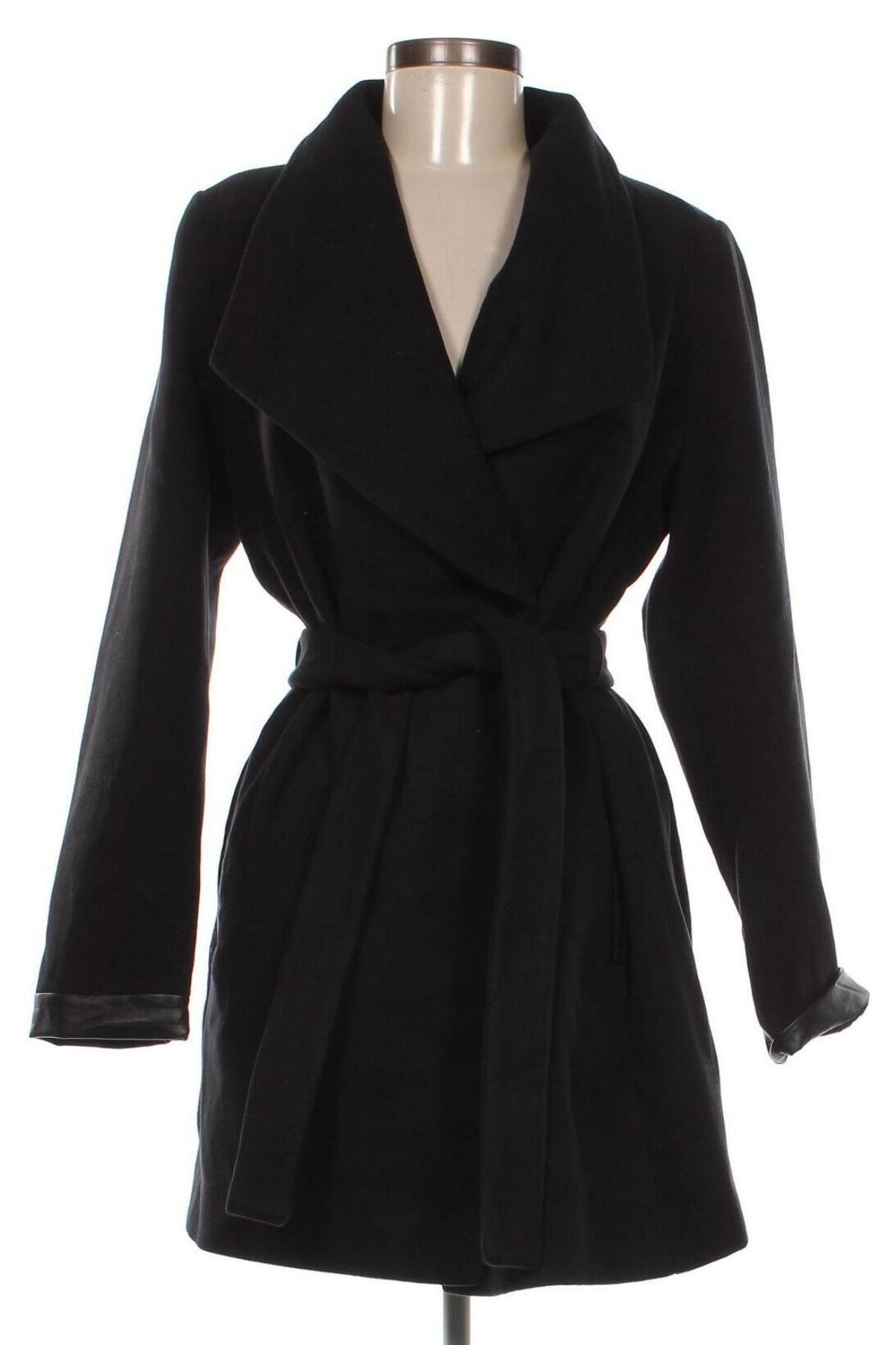 Damenmantel Vero Moda, Größe L, Farbe Schwarz, Preis € 22,96