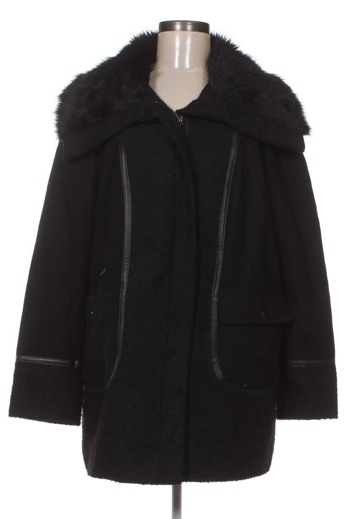 Γυναικείο παλτό Yessica, Μέγεθος XXL, Χρώμα Μαύρο, Τιμή 39,71 €