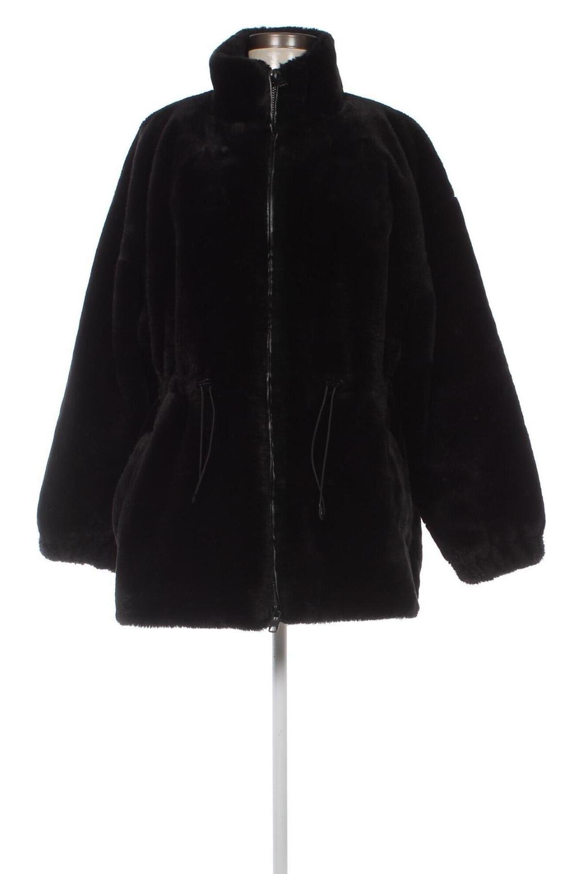 Palton de femei Zara, Mărime L, Culoare Negru, Preț 120,79 Lei