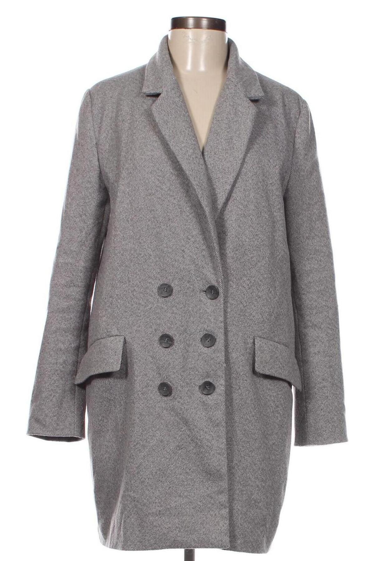 Γυναικείο παλτό Zara, Μέγεθος M, Χρώμα Γκρί, Τιμή 21,91 €