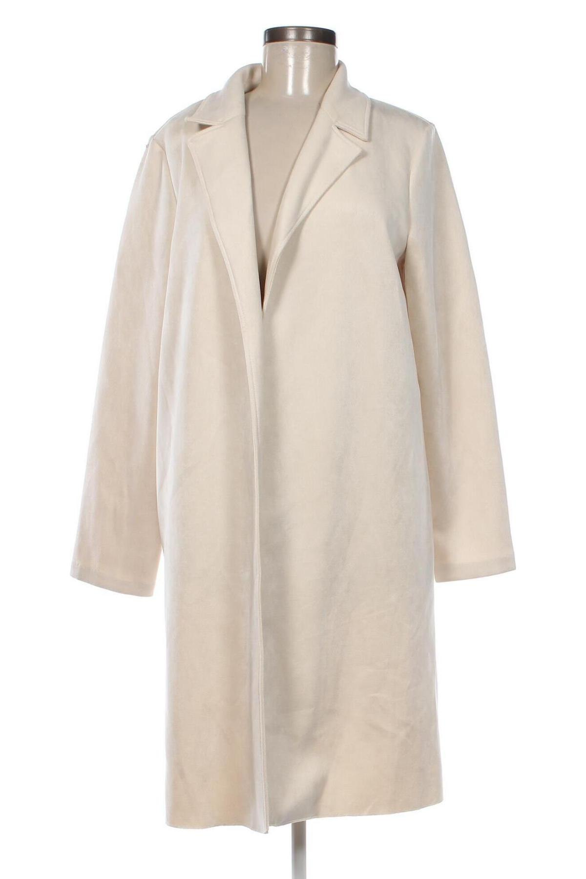 Γυναικείο παλτό Zara, Μέγεθος M, Χρώμα Λευκό, Τιμή 25,57 €