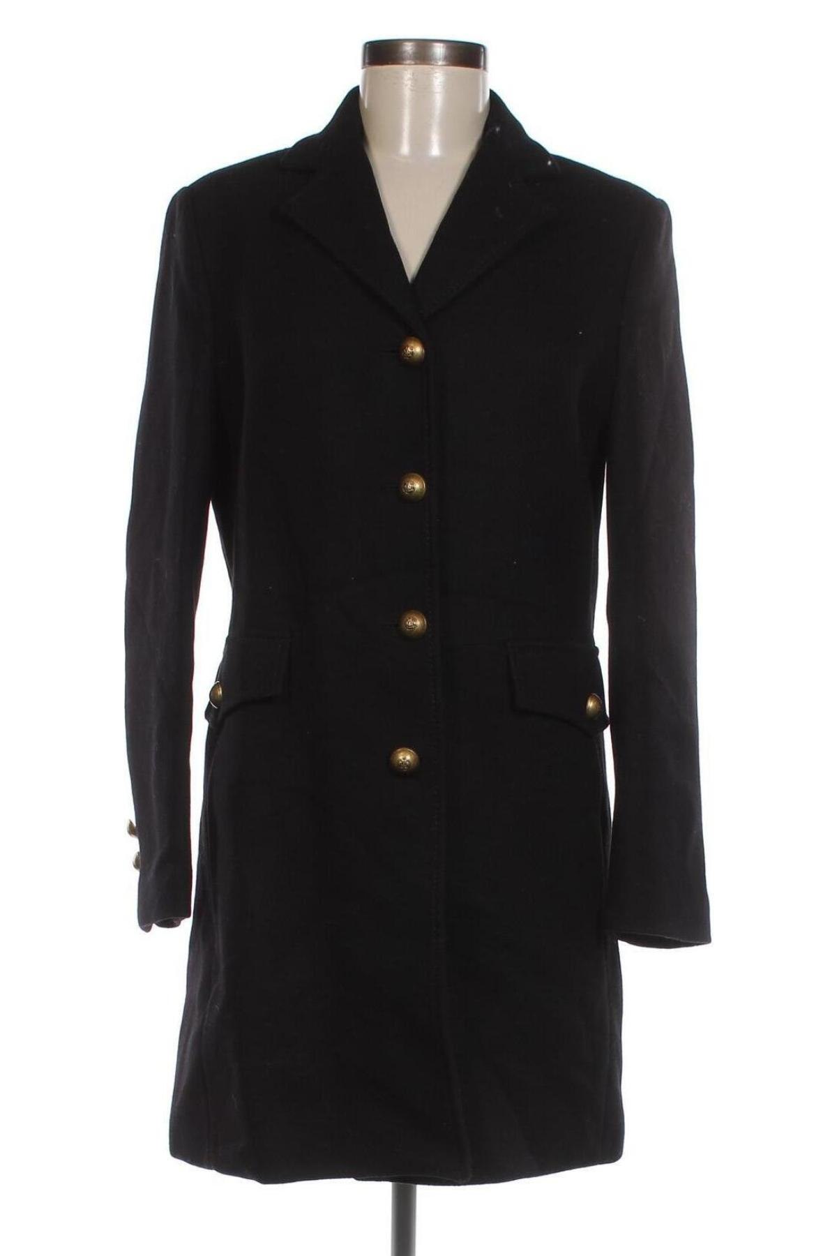 Dámský kabát  Zara, Velikost M, Barva Černá, Cena  1 084,00 Kč