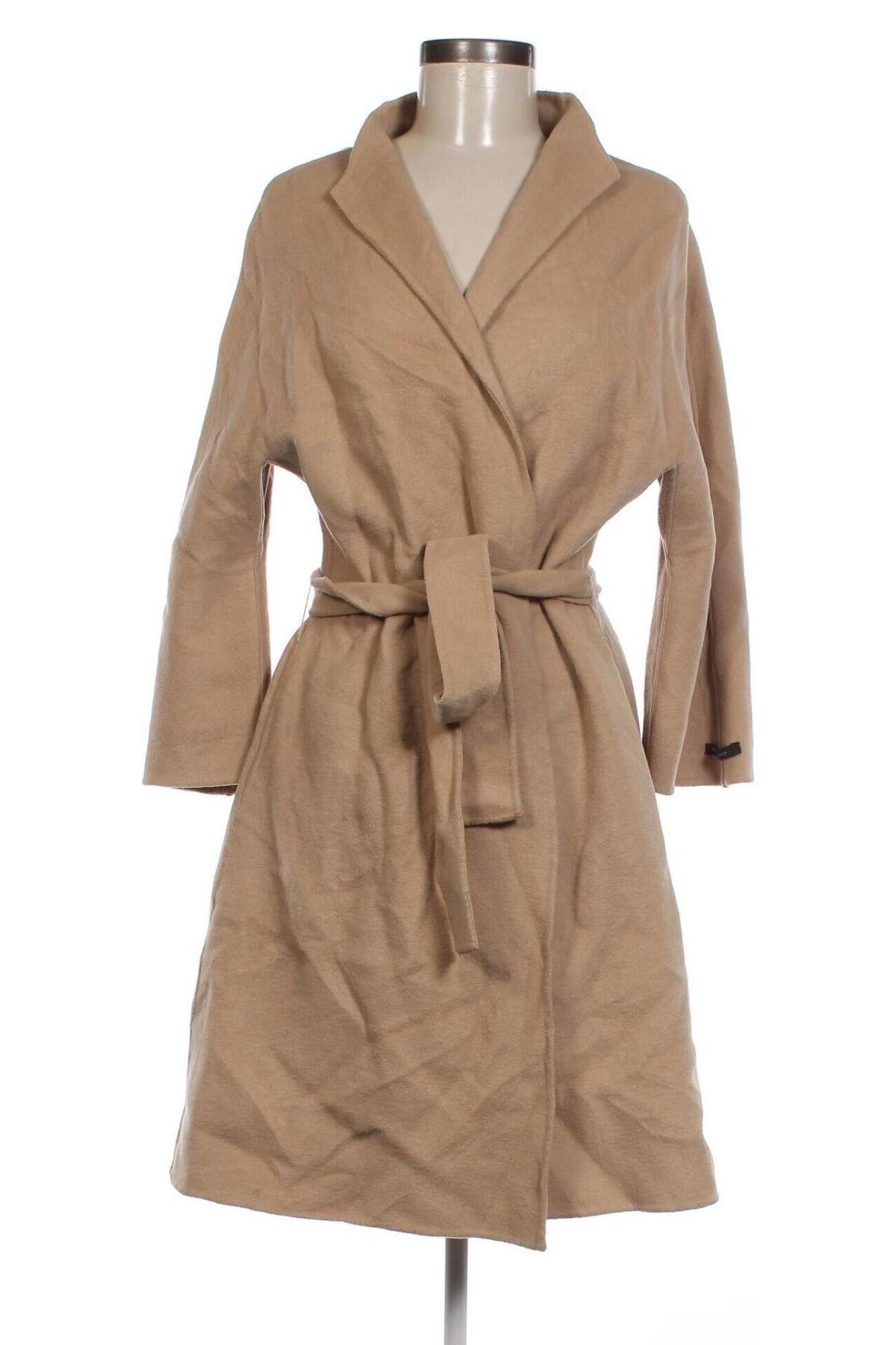 Γυναικείο παλτό Zara, Μέγεθος M, Χρώμα  Μπέζ, Τιμή 21,03 €