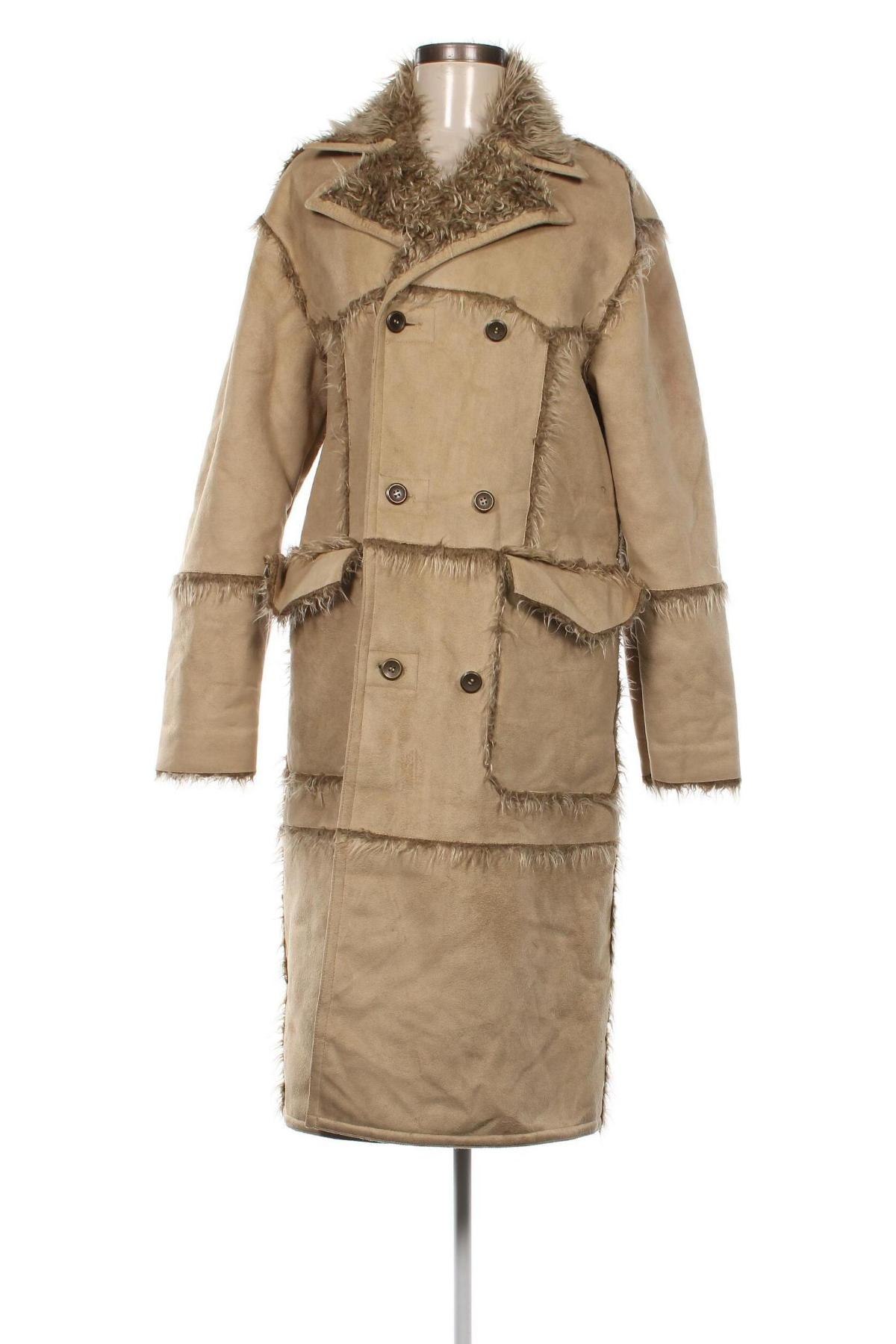Γυναικείο παλτό Zara, Μέγεθος M, Χρώμα Λευκό, Τιμή 23,55 €