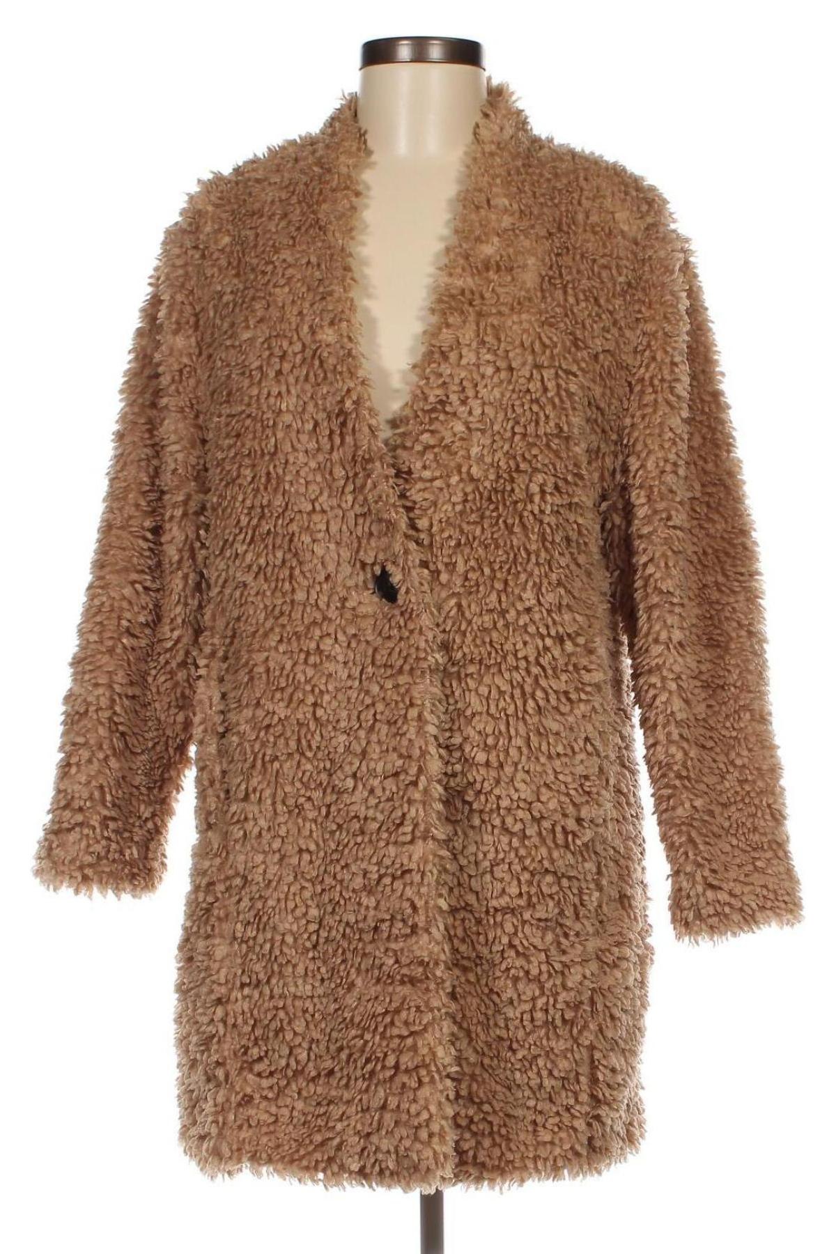 Dámsky kabát  Zara, Veľkosť XS, Farba Béžová, Cena  20,82 €