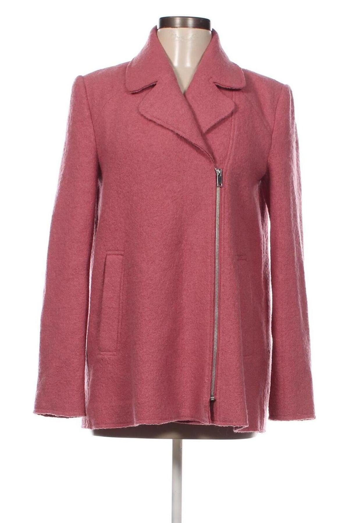 Dámský kabát  Zara Trafaluc, Velikost M, Barva Růžová, Cena  199,00 Kč