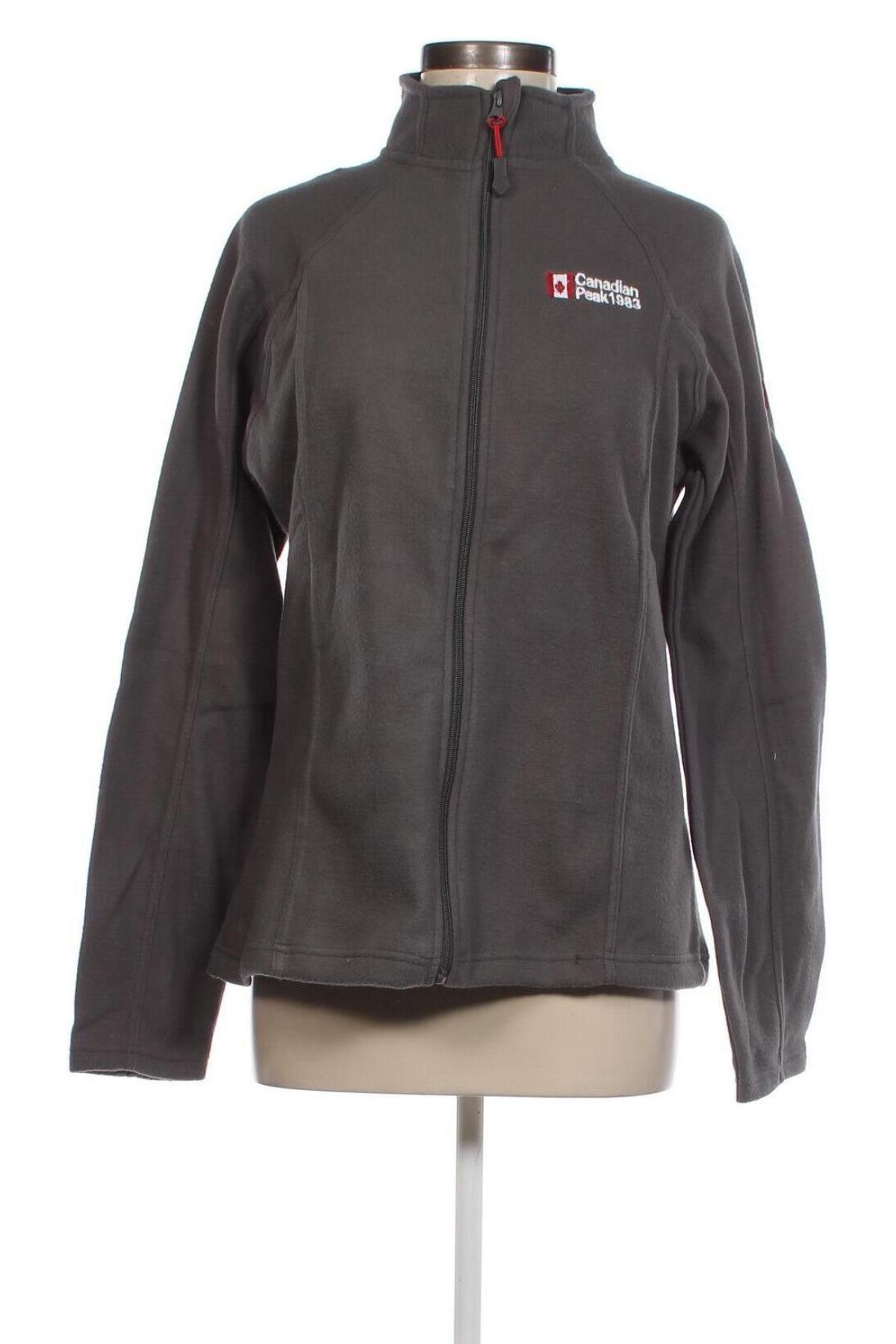 Damen Fleece Oberteil  Canadian Peak, Größe XXL, Farbe Grau, Preis 30,06 €