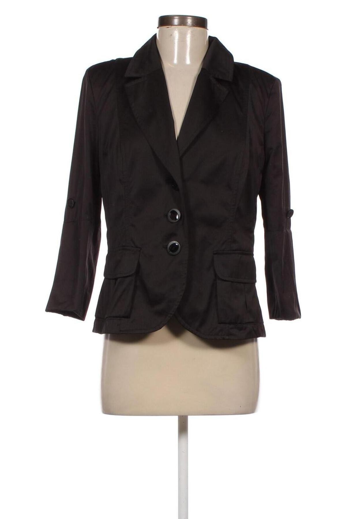 Γυναικείο σακάκι, Μέγεθος M, Χρώμα Μαύρο, Τιμή 5,63 €
