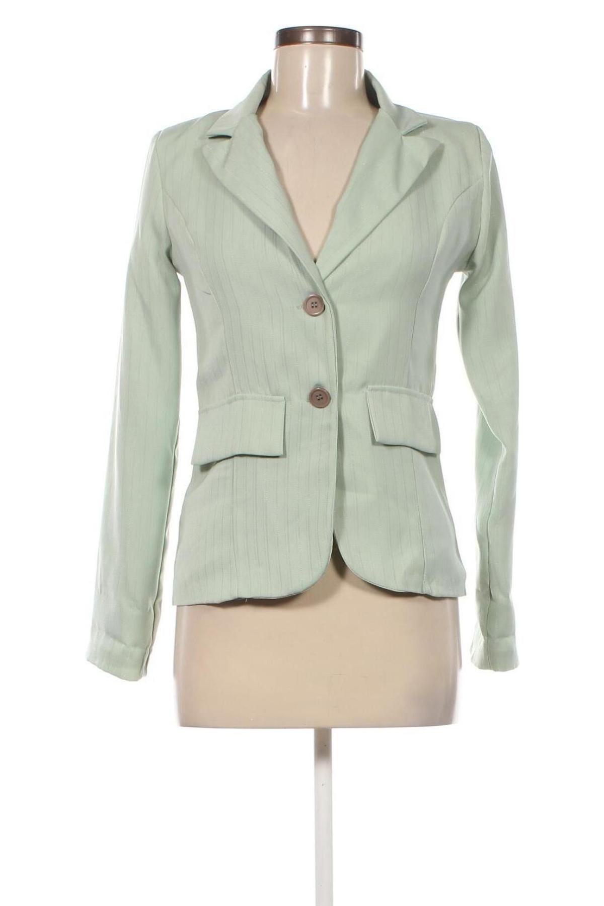 Γυναικείο σακάκι, Μέγεθος S, Χρώμα Πράσινο, Τιμή 12,88 €