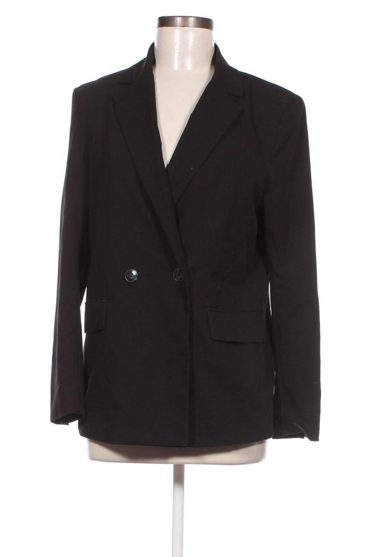 Damen Blazer Bershka, Größe S, Farbe Schwarz, Preis 17,45 €