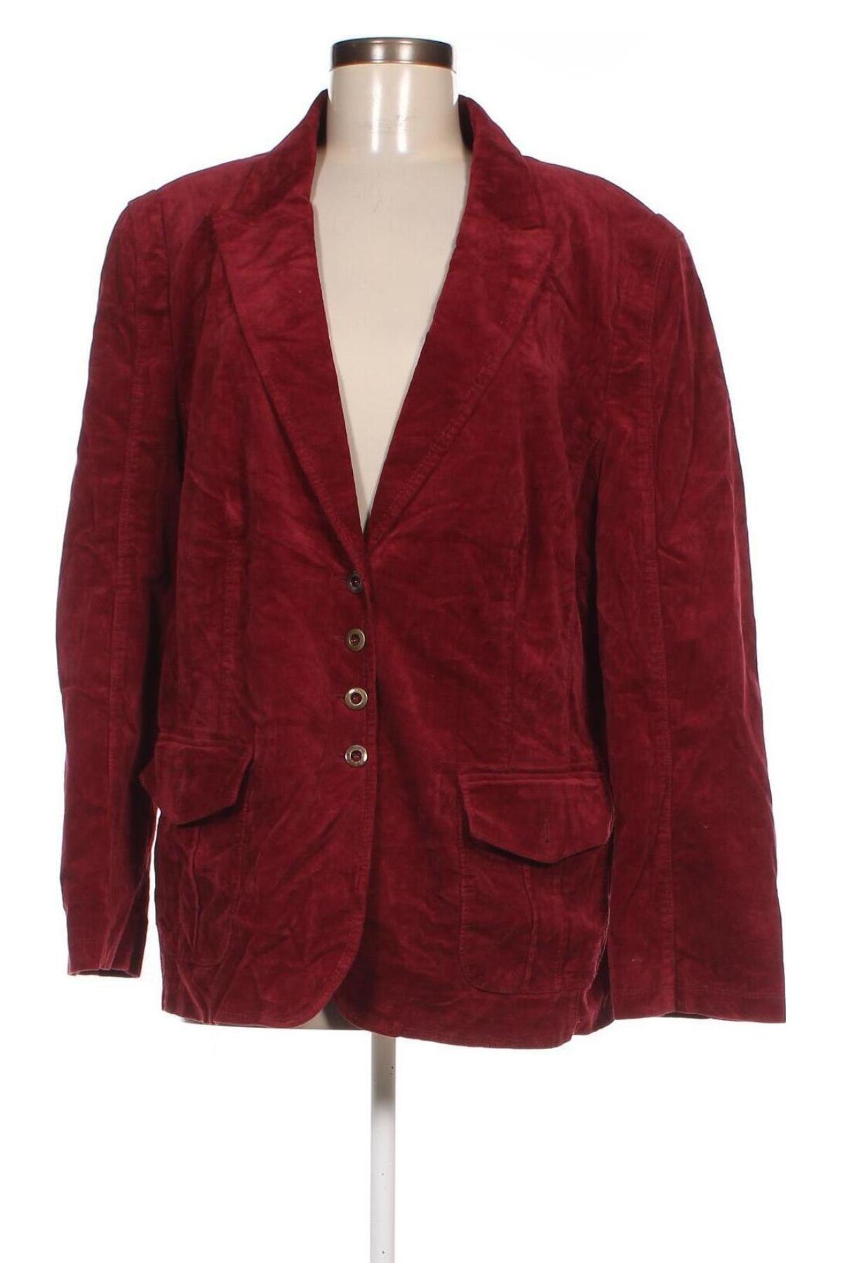 Γυναικείο σακάκι Bianca, Μέγεθος XXL, Χρώμα Κόκκινο, Τιμή 27,22 €