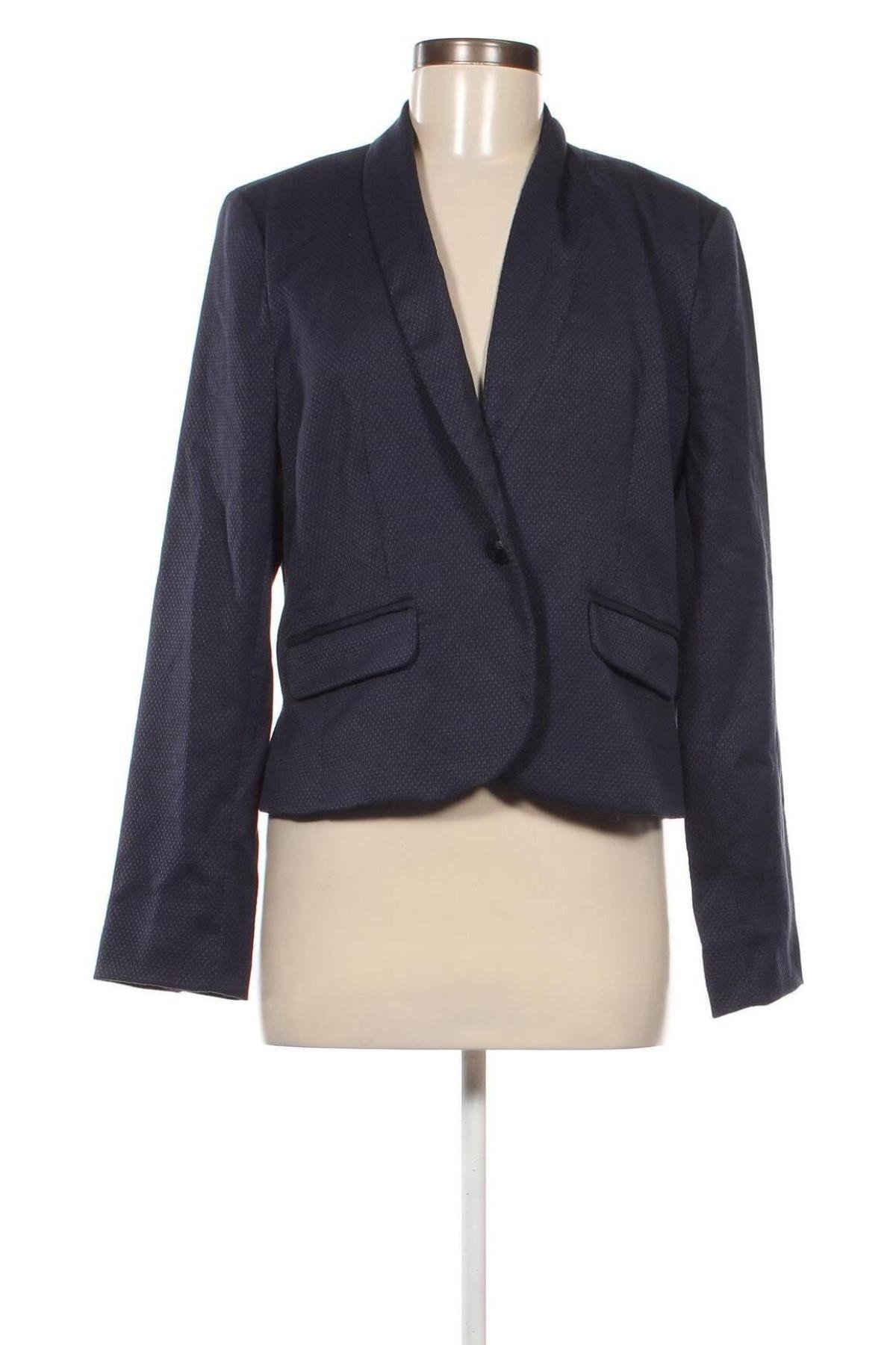 Γυναικείο σακάκι Camaieu, Μέγεθος L, Χρώμα Μπλέ, Τιμή 18,76 €