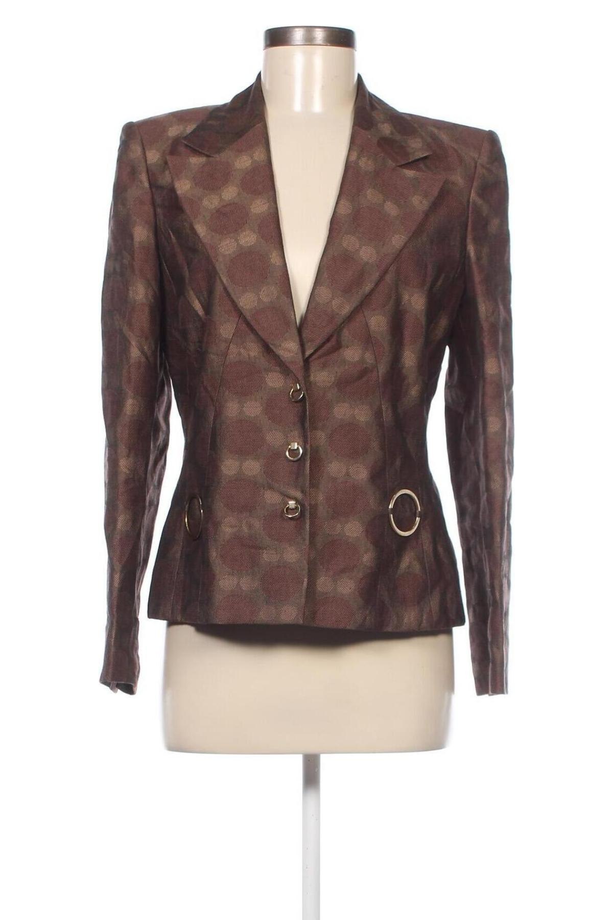 Дамско сако Elegance Paris, Размер M, Цвят Кафяв, Цена 61,02 лв.