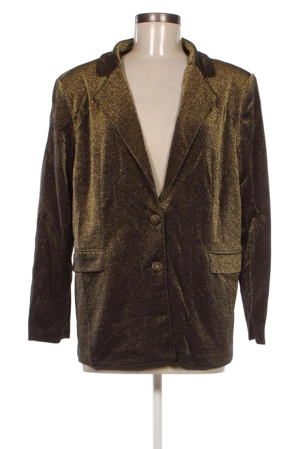 Γυναικείο σακάκι Elenza by L&L, Μέγεθος S, Χρώμα Χρυσαφί, Τιμή 18,40 €