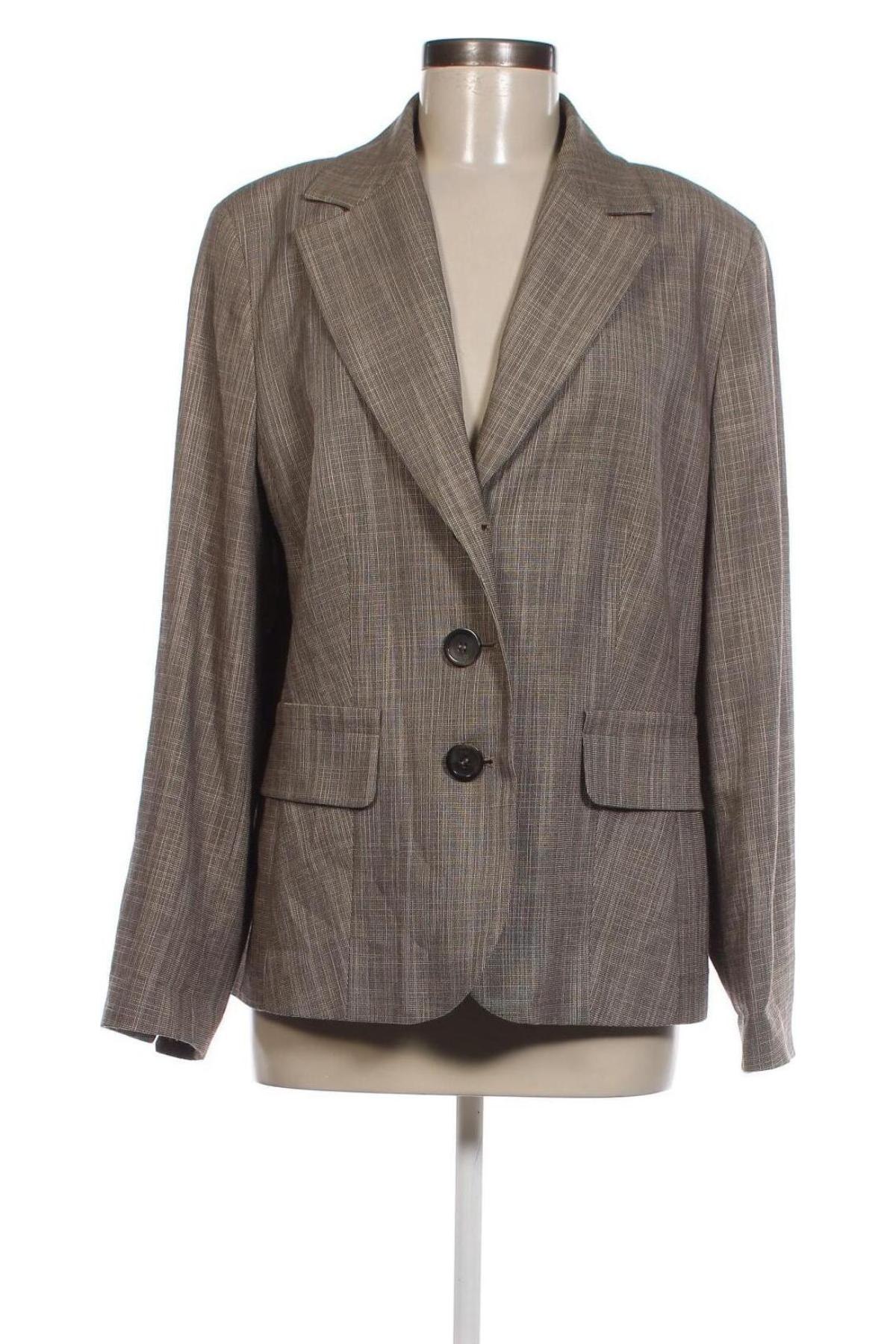 Γυναικείο σακάκι Frank Walder, Μέγεθος XL, Χρώμα  Μπέζ, Τιμή 35,65 €