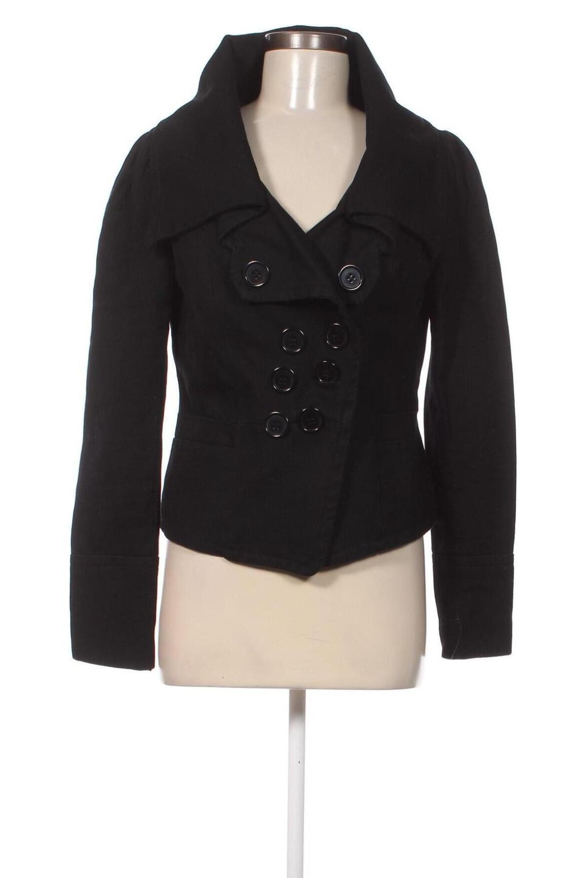 Γυναικείο παλτό Gestuz, Μέγεθος M, Χρώμα Μαύρο, Τιμή 31,64 €
