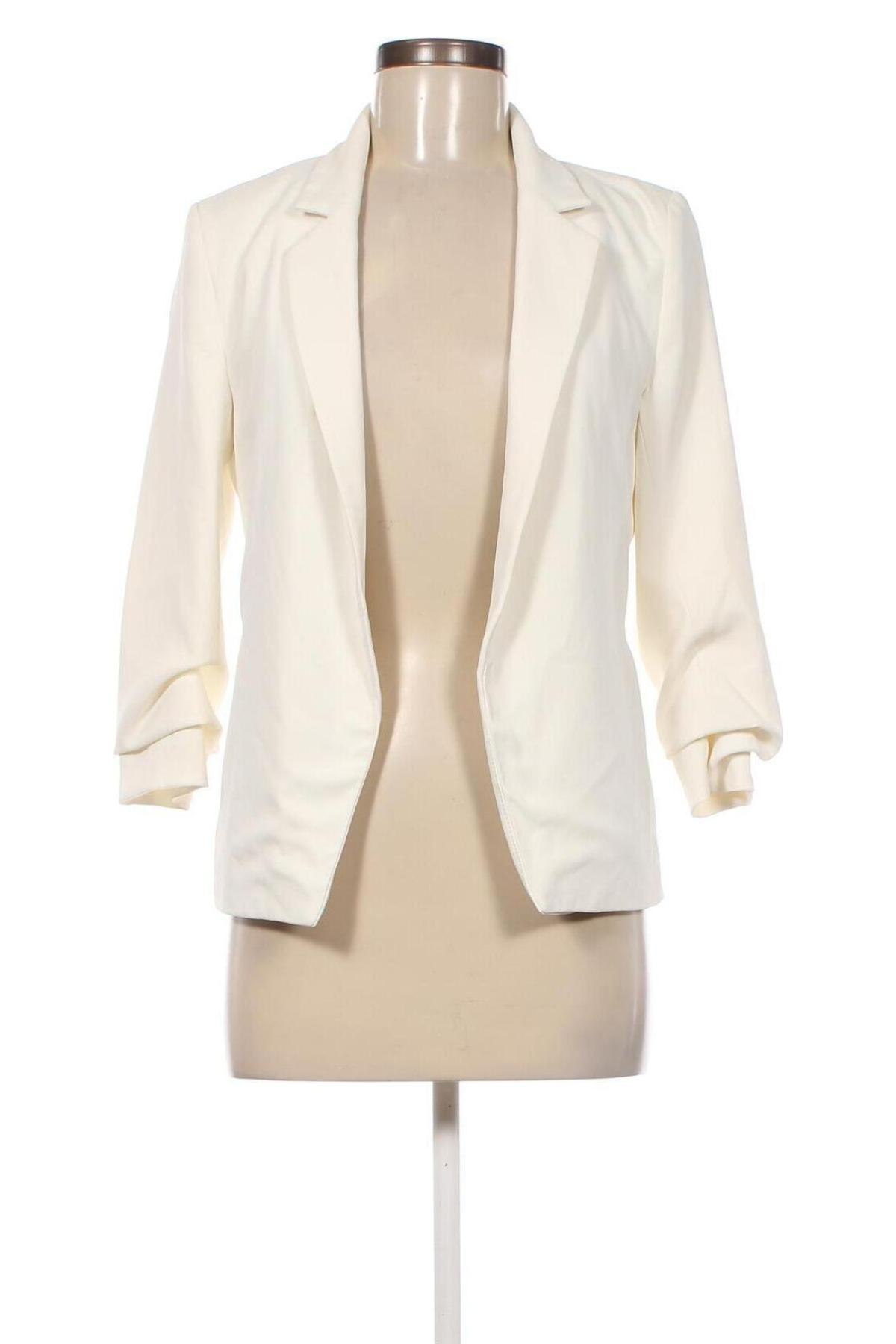 Дамско сако H&M, Размер S, Цвят Бял, Цена 82,65 лв.