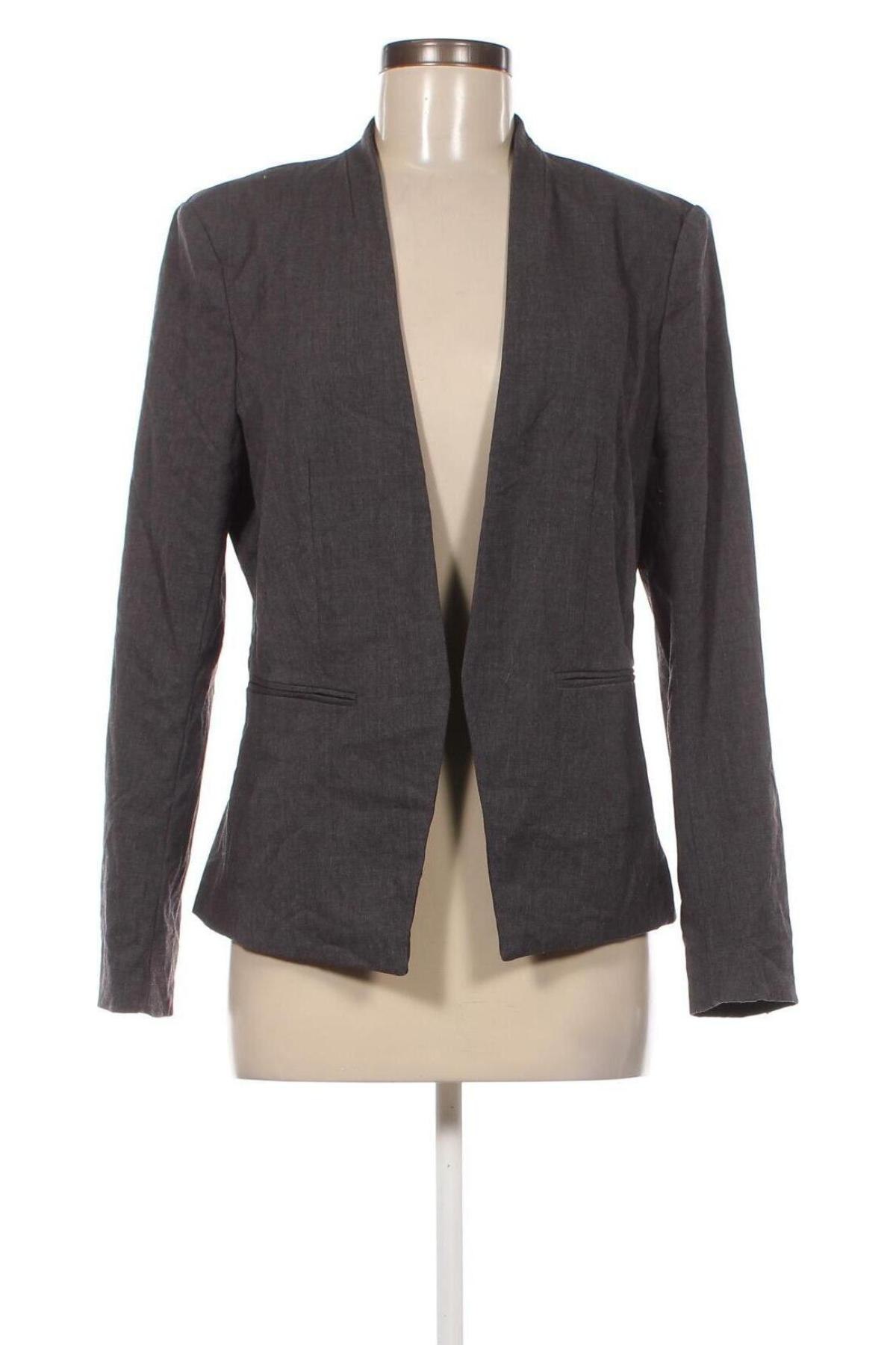 Γυναικείο σακάκι H&M, Μέγεθος L, Χρώμα Γκρί, Τιμή 15,52 €