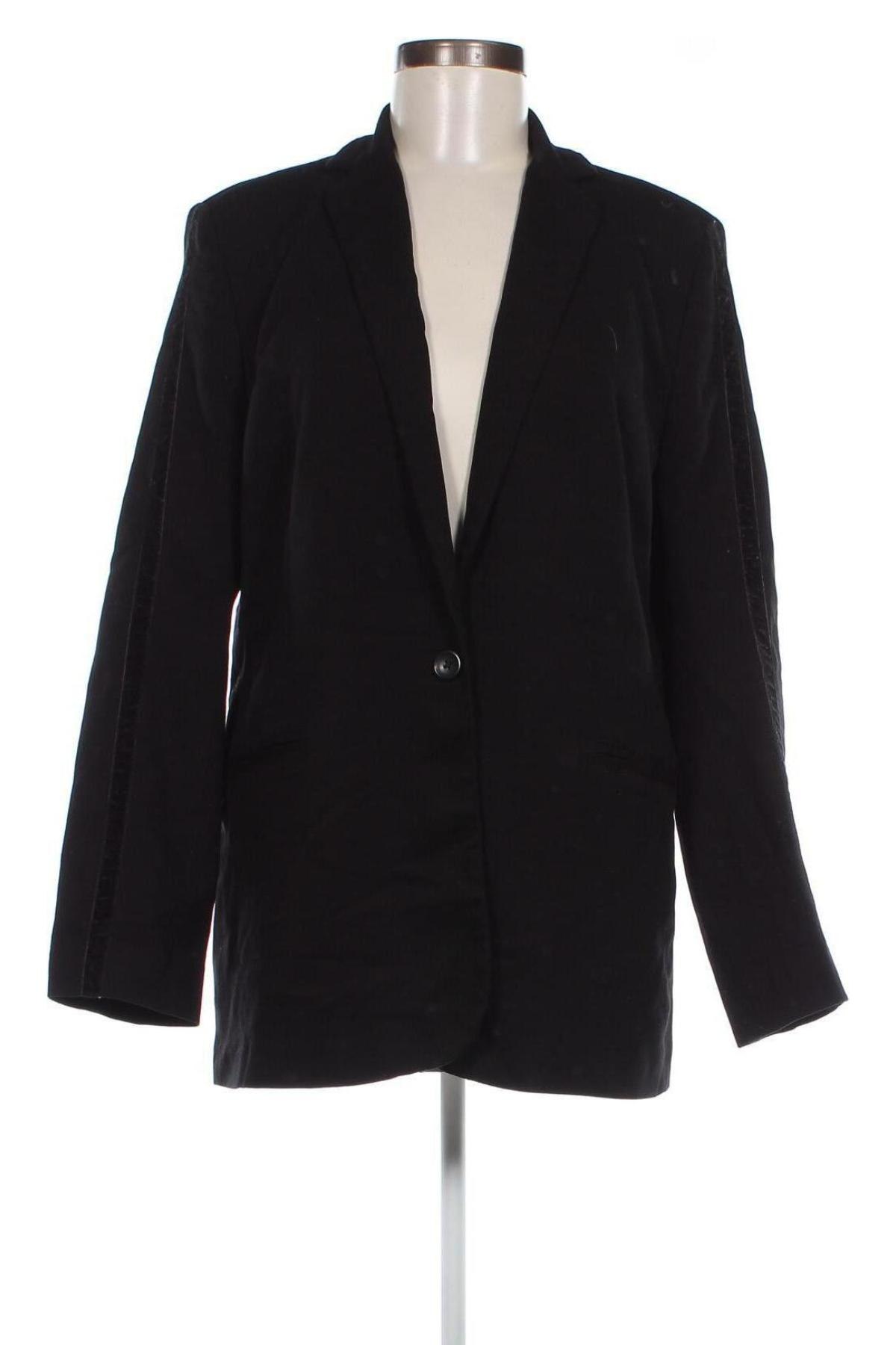 Γυναικείο σακάκι Jean Pascale, Μέγεθος XL, Χρώμα Μαύρο, Τιμή 16,33 €