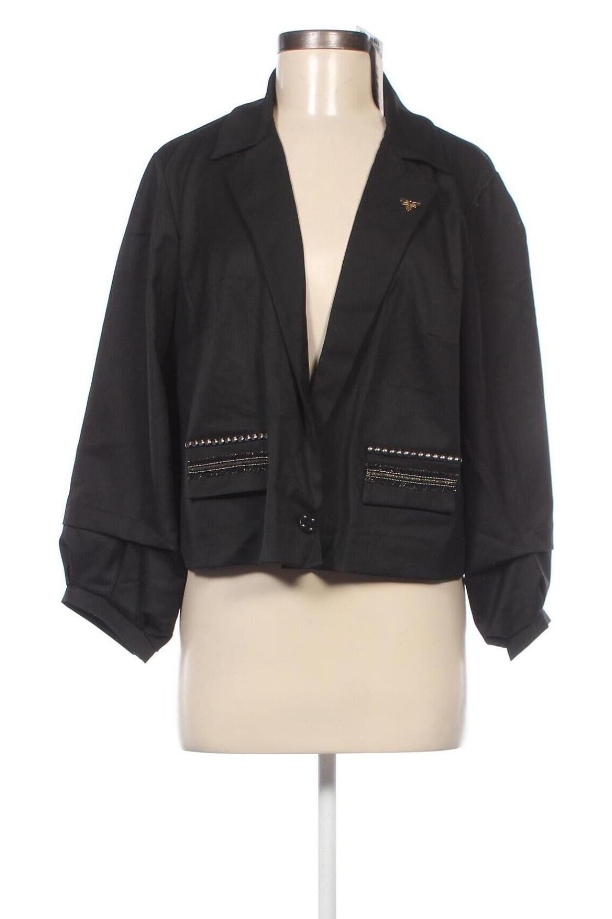 Γυναικείο σακάκι La Mode Est A Vous, Μέγεθος L, Χρώμα Μαύρο, Τιμή 20,93 €