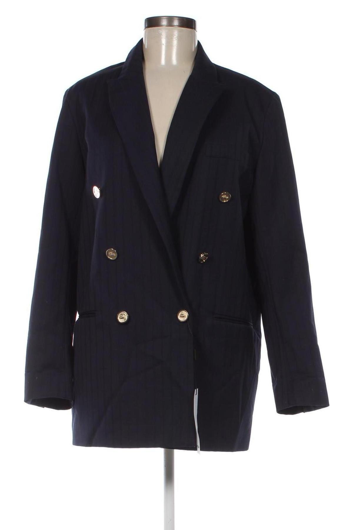 Γυναικείο σακάκι Lacoste, Μέγεθος M, Χρώμα Μπλέ, Τιμή 182,47 €