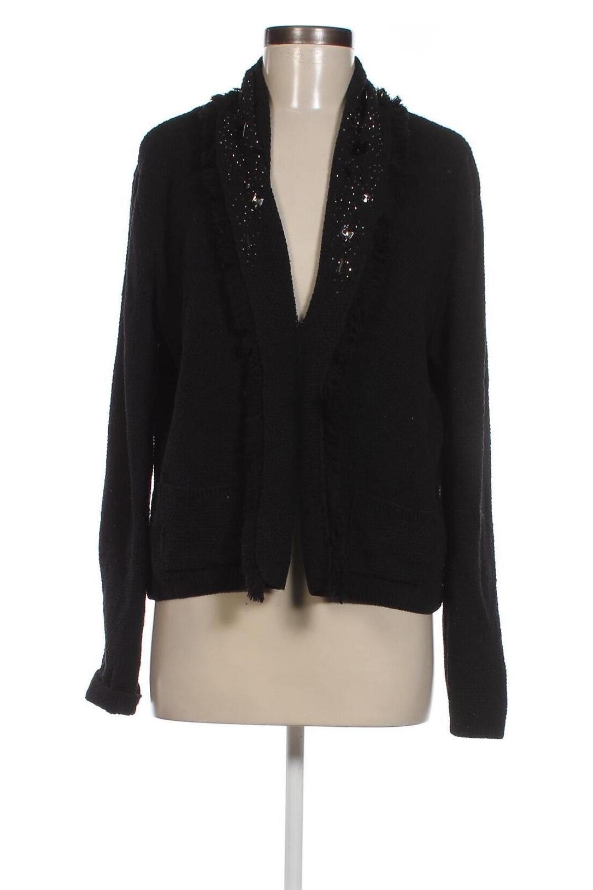 Дамско сако Laura Torelli, Размер L, Цвят Черен, Цена 25,08 лв.