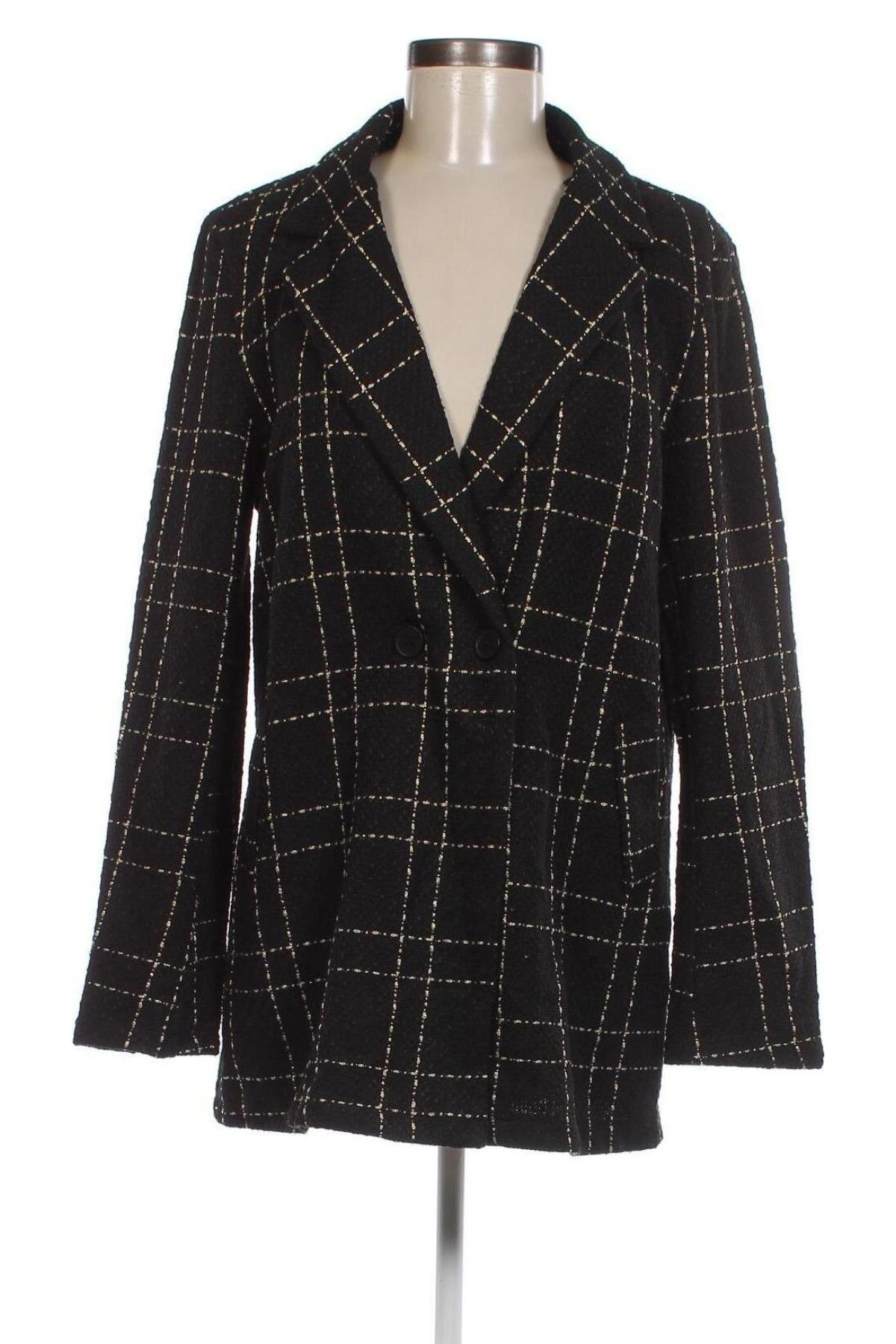 Γυναικείο σακάκι SHEIN, Μέγεθος M, Χρώμα Μαύρο, Τιμή 10,89 €