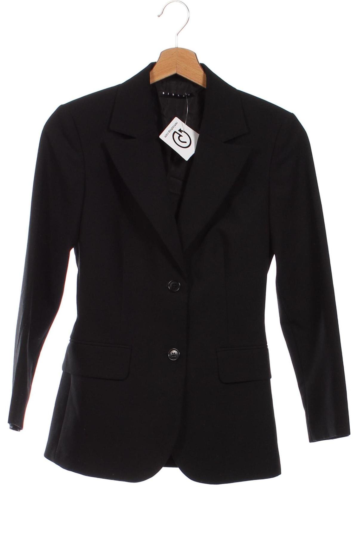 Damen Blazer Sisley, Größe XS, Farbe Schwarz, Preis € 23,63