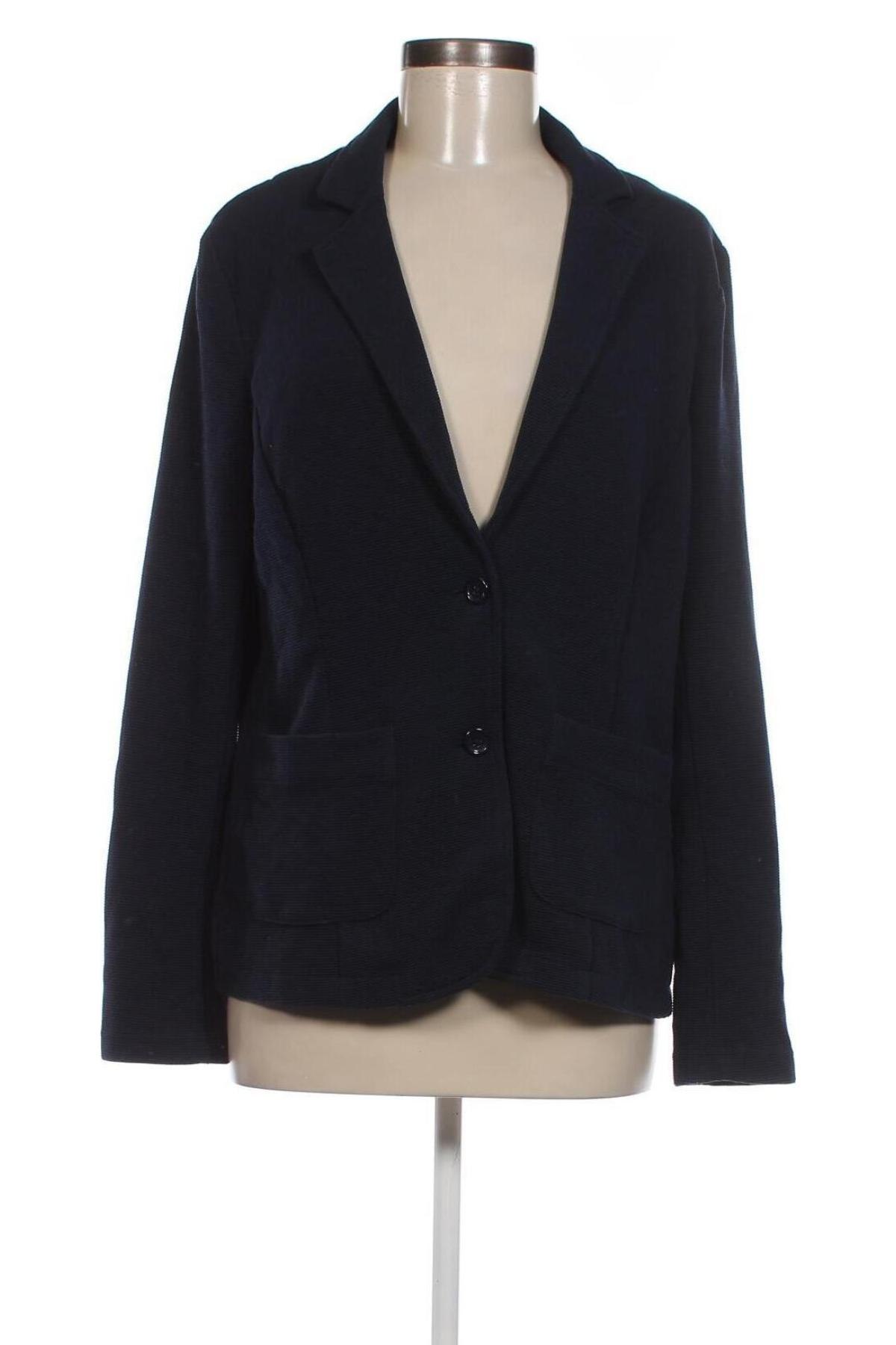 Γυναικείο σακάκι Tom Tailor, Μέγεθος XXL, Χρώμα Μπλέ, Τιμή 30,80 €