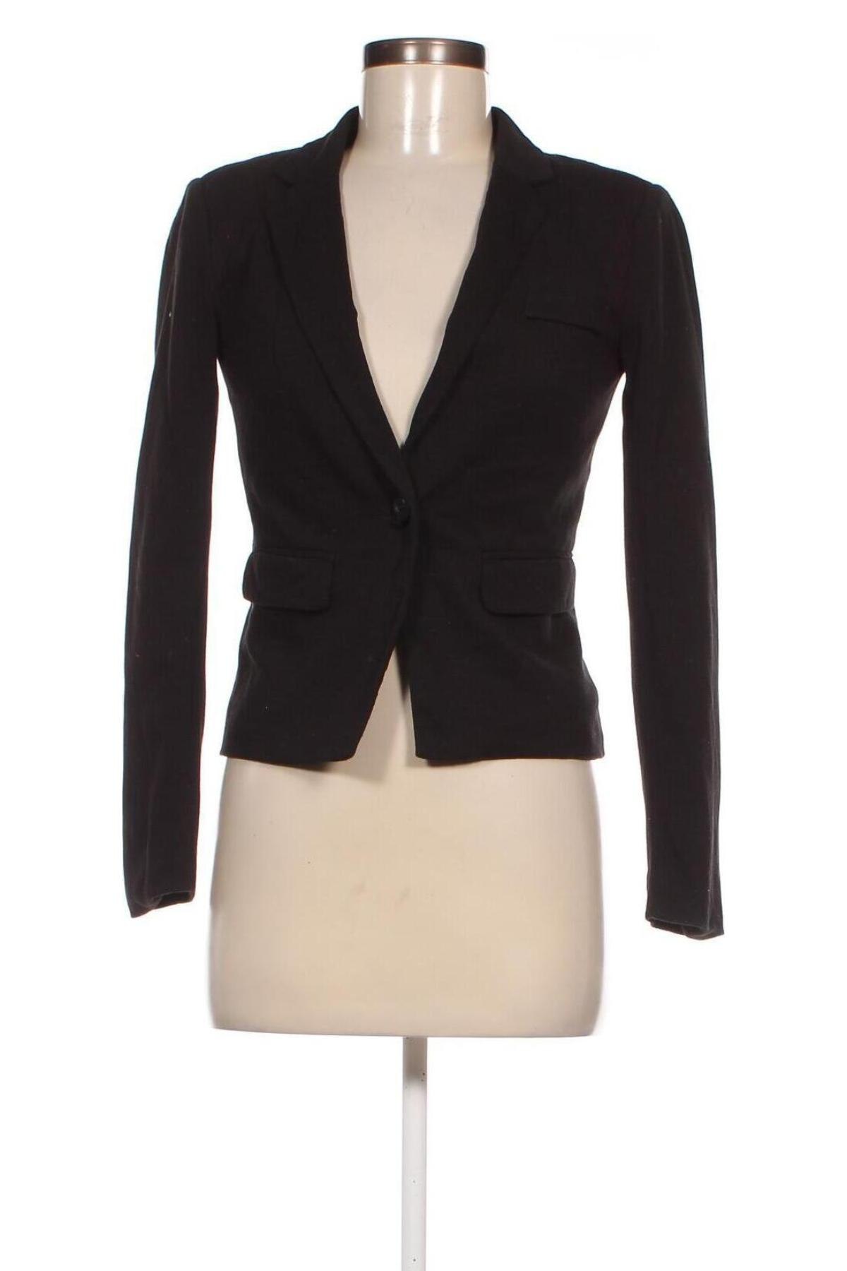 Дамско сако Vero Moda, Размер XS, Цвят Черен, Цена 23,37 лв.