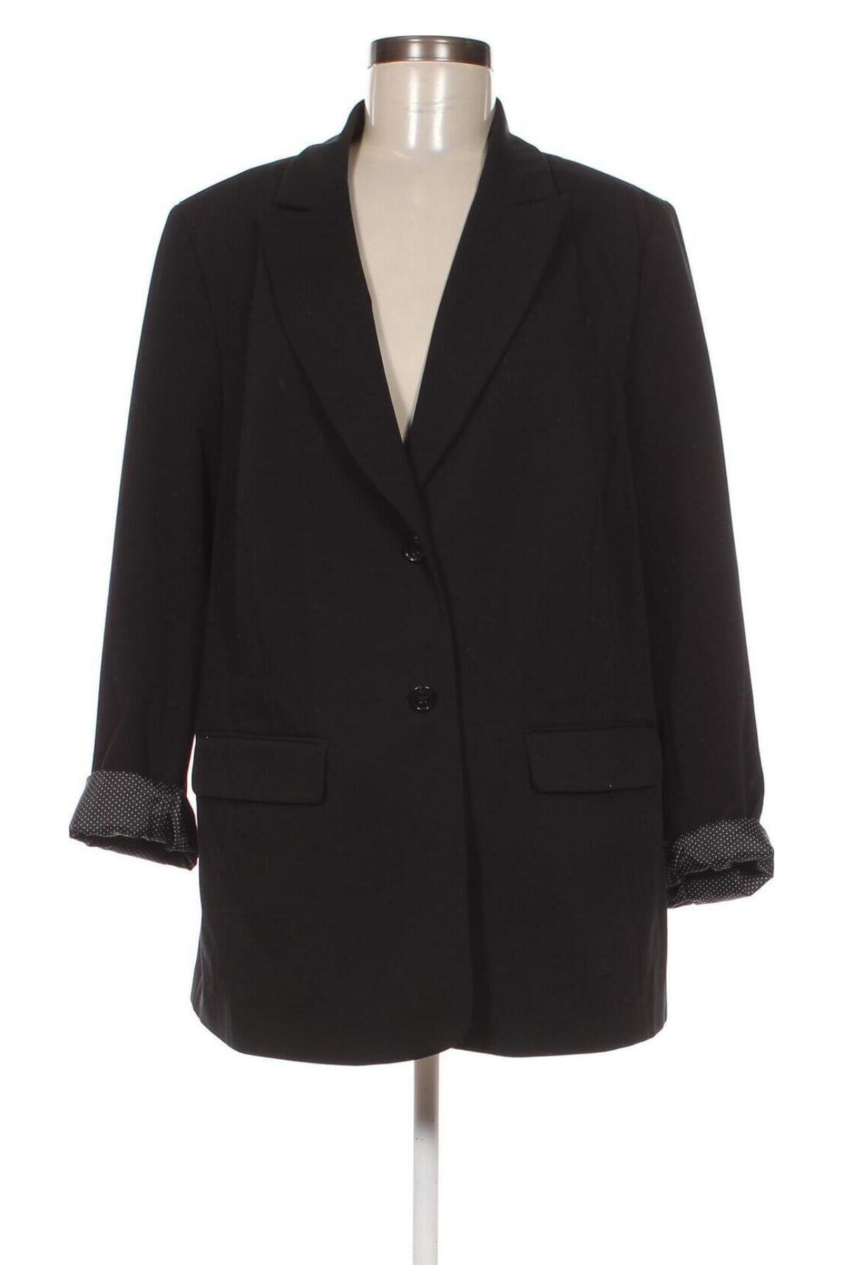 Γυναικείο σακάκι Yessica, Μέγεθος XL, Χρώμα Μαύρο, Τιμή 12,02 €
