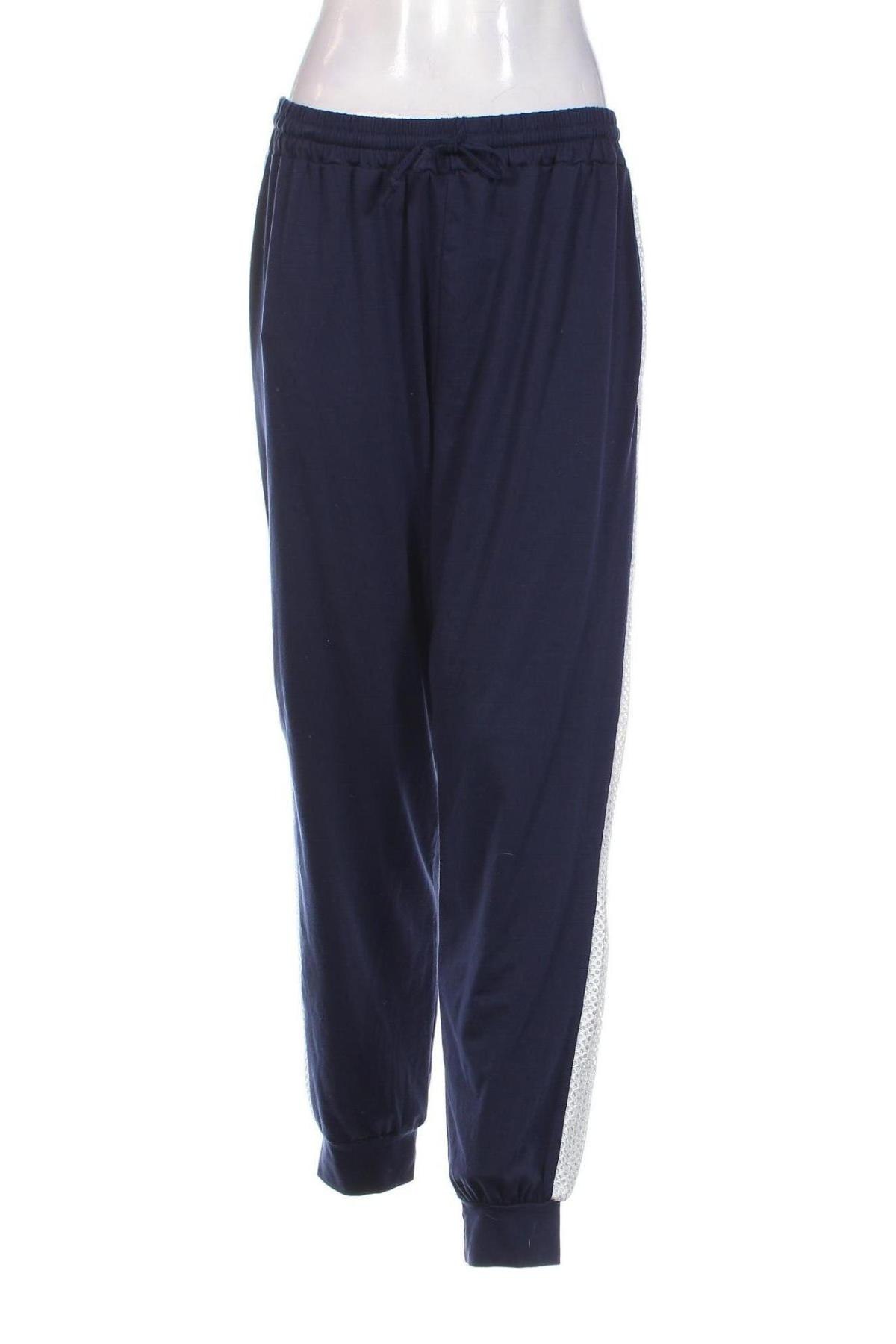 Γυναικείο αθλητικό παντελόνι, Μέγεθος XL, Χρώμα Μπλέ, Τιμή 8,10 €