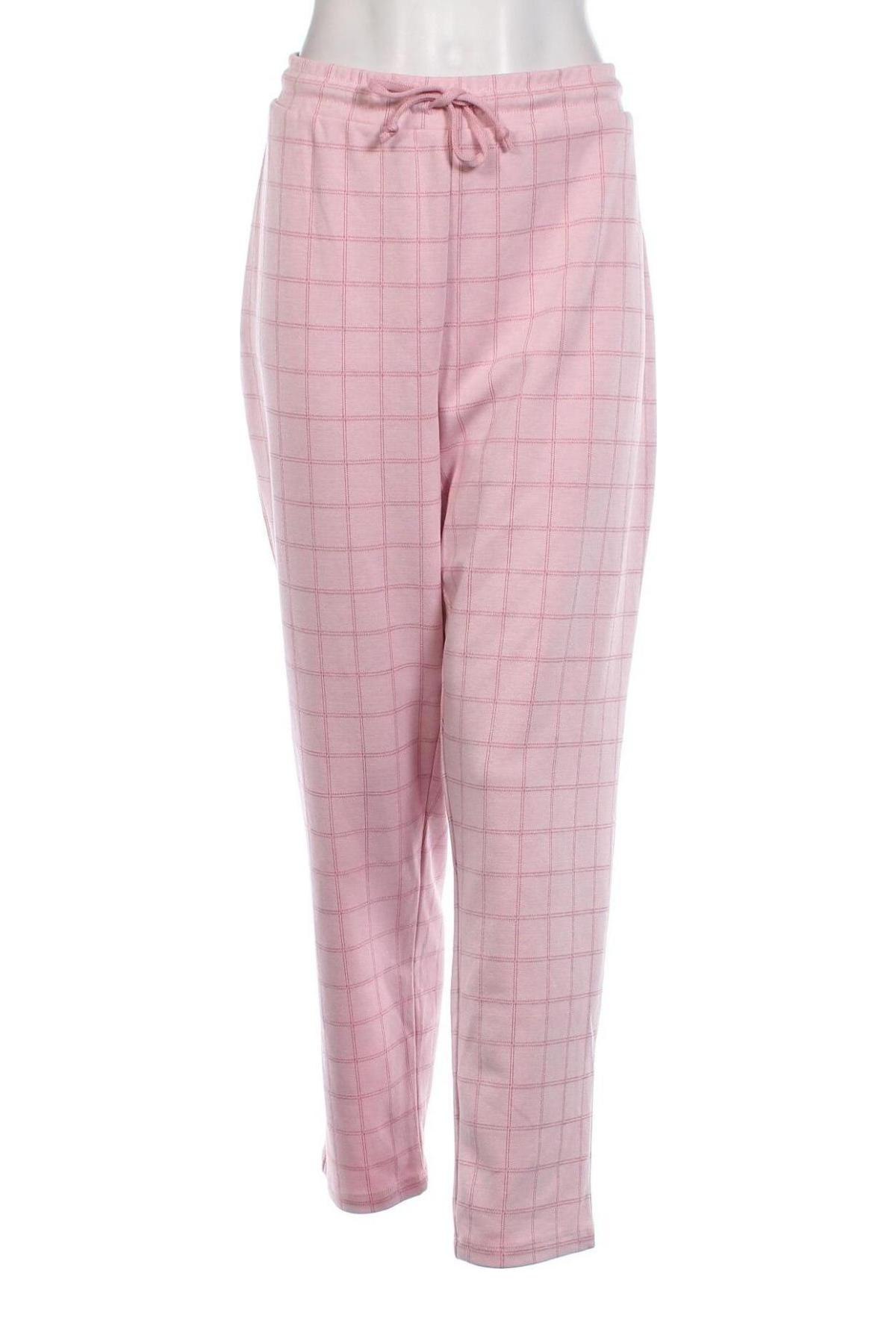 Γυναικείο αθλητικό παντελόνι Aniston, Μέγεθος XXL, Χρώμα Ρόζ , Τιμή 11,38 €
